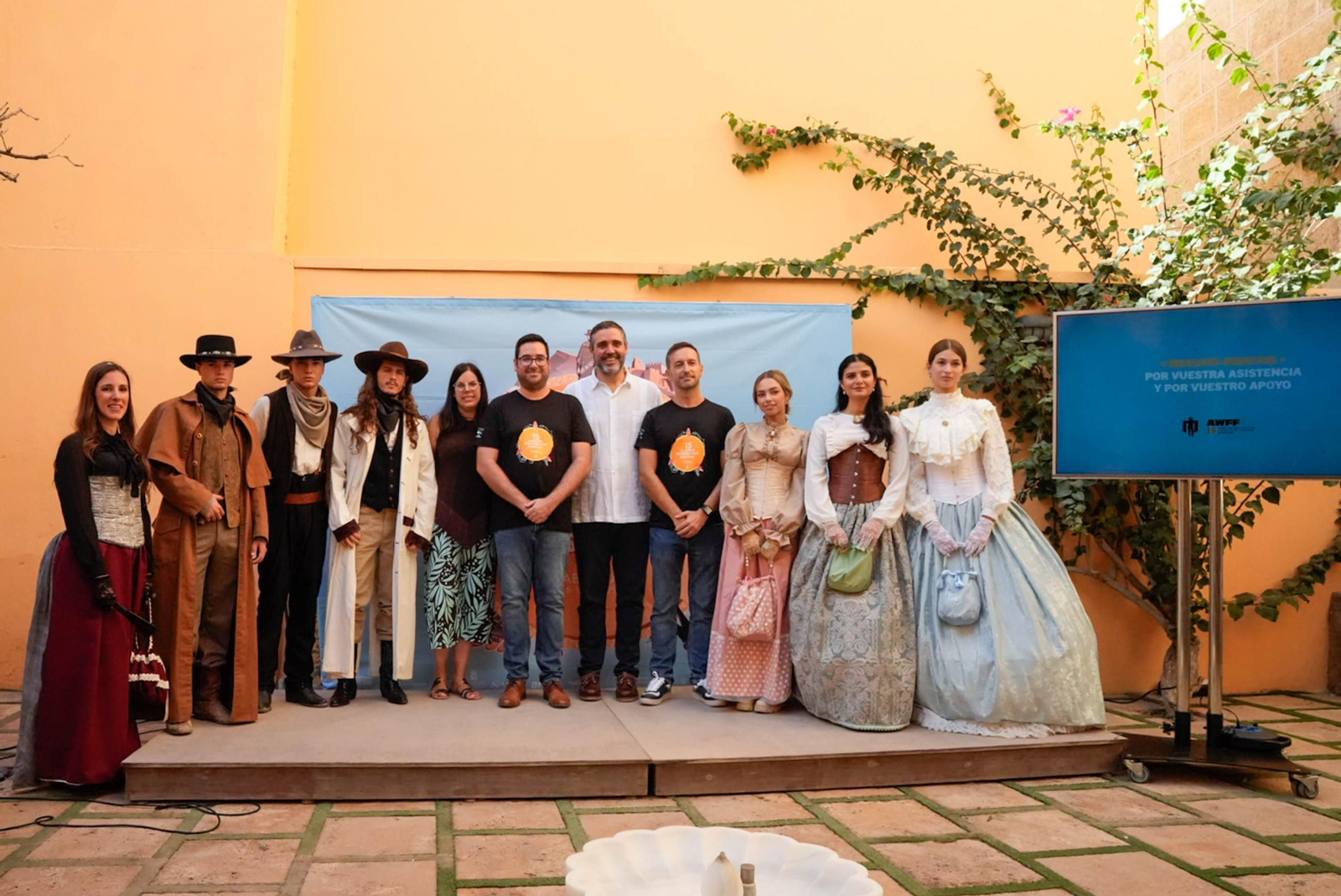 Te mostramos en imágenes como ha sido la presentación del Almería Western Film Festival 2025