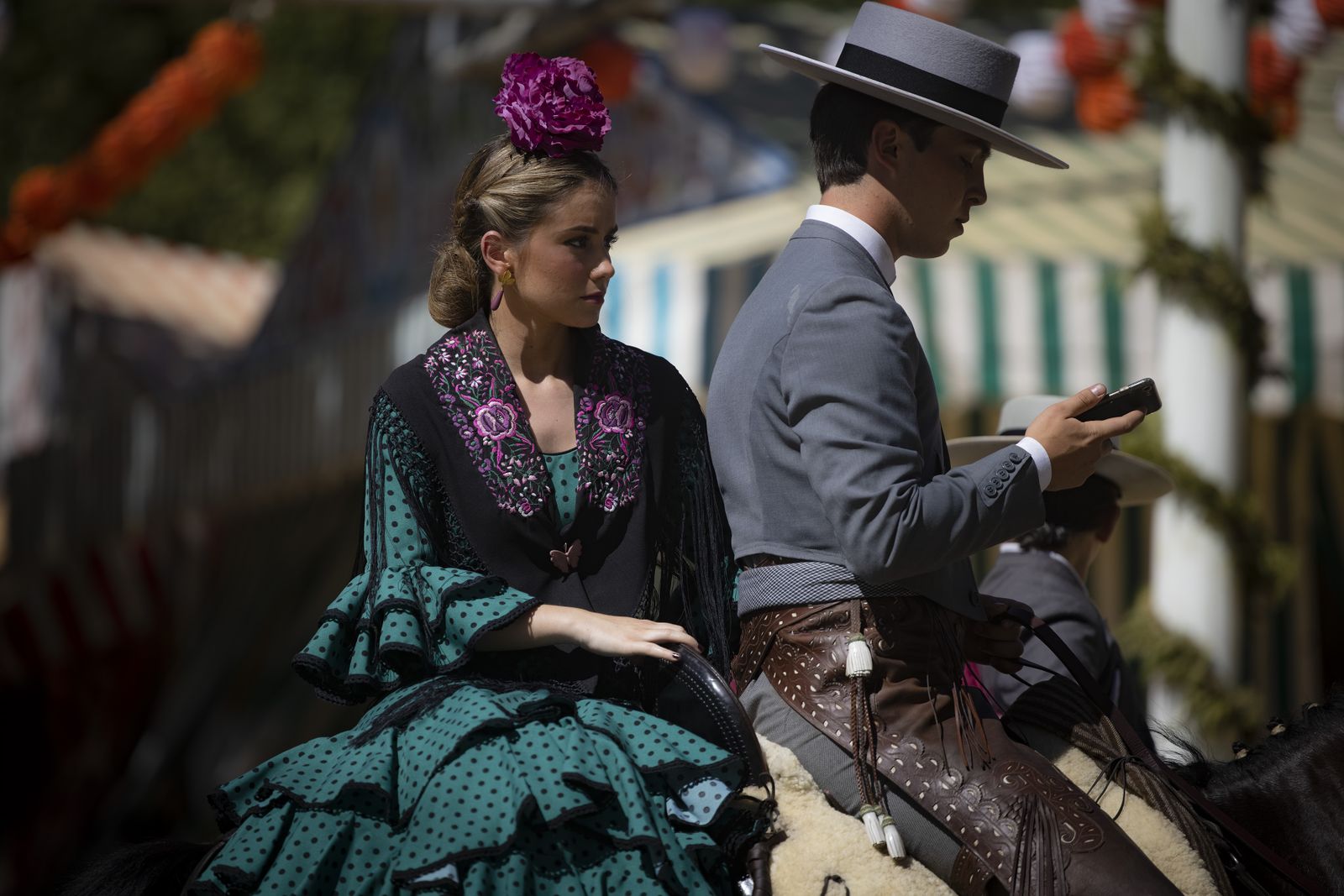 Las fotos del miércoles en la Feria de abril de Sevilla 2023