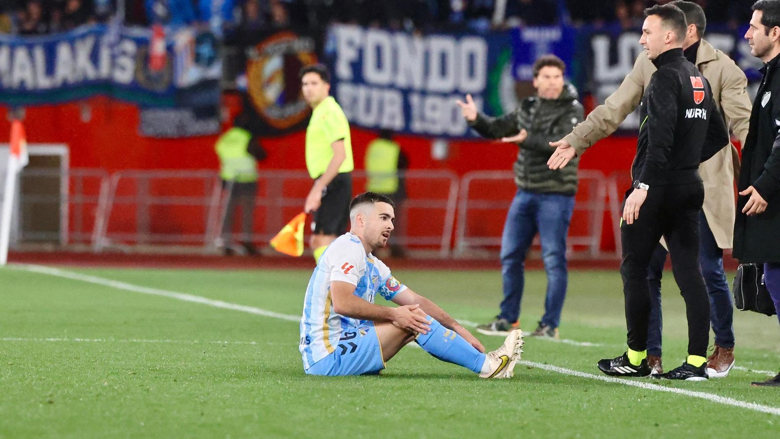 Las fotos del UD Almería - Málaga CF