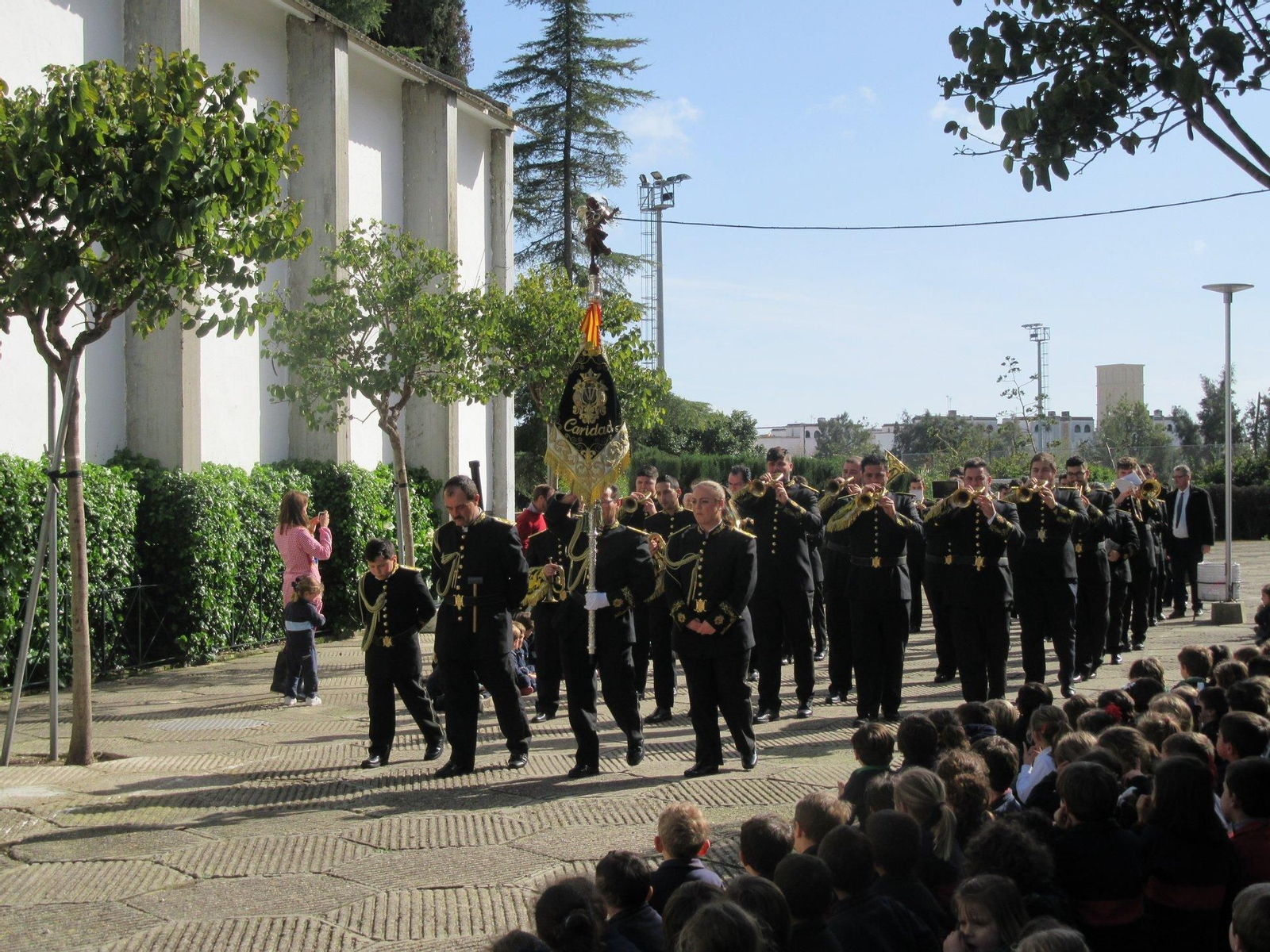 Una imagen de la banda de La Caridad. Una imagen de la banda de La Caridad.