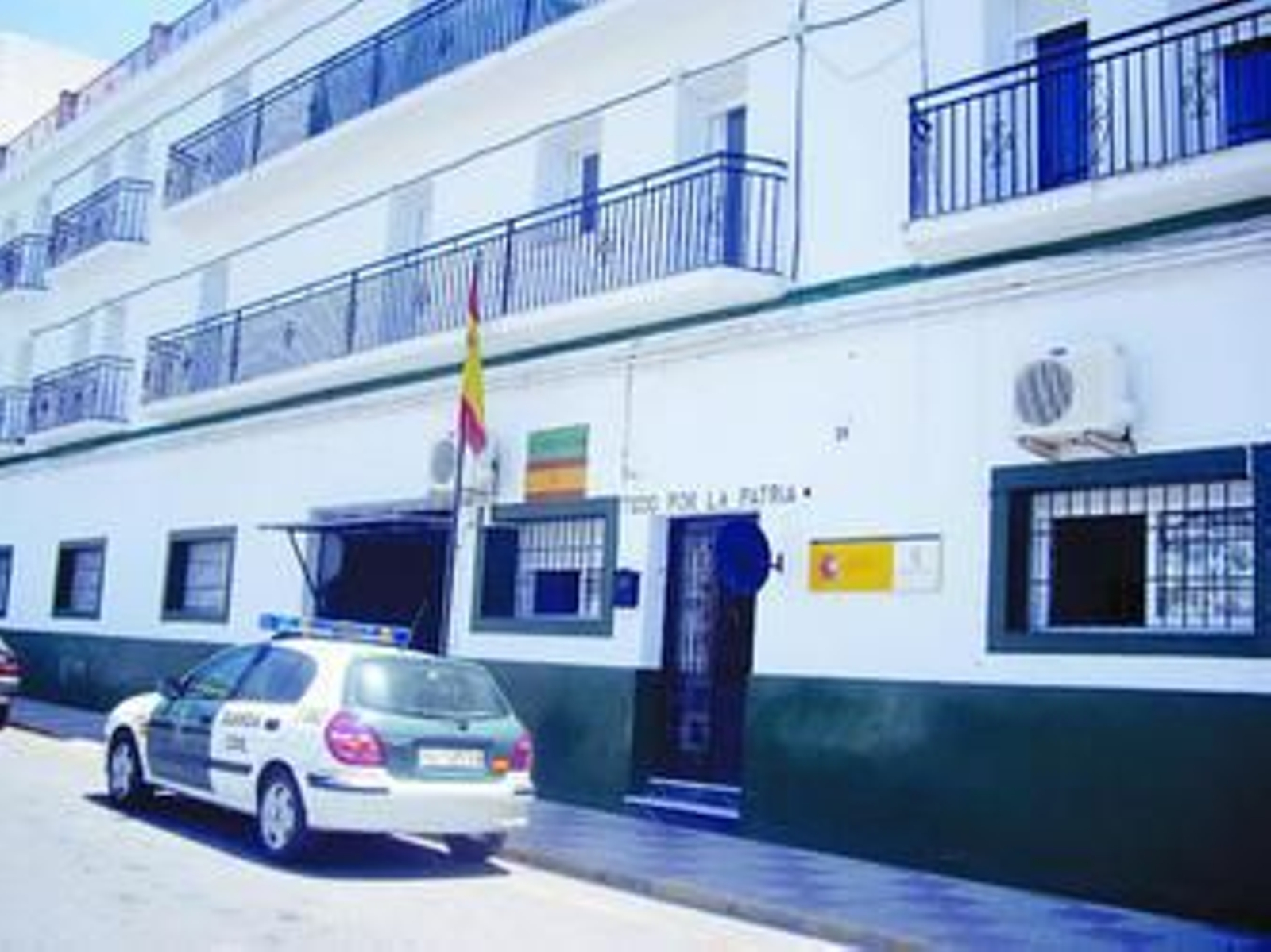 Casa cuartel de la Guardia Civil de Cómpeta.