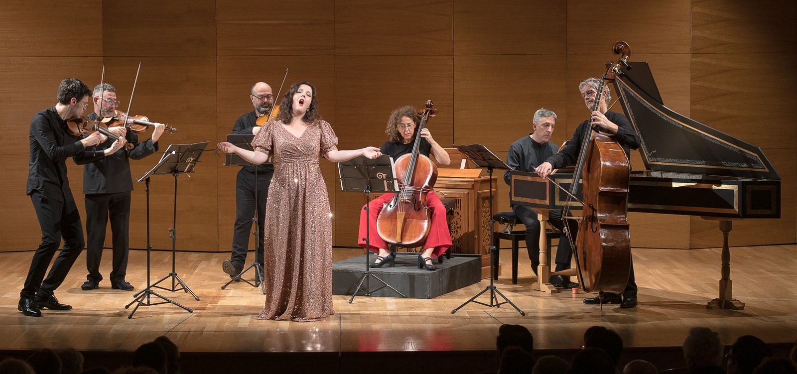 Aurora Peña y la Orquesta Barroca de Sevilla.