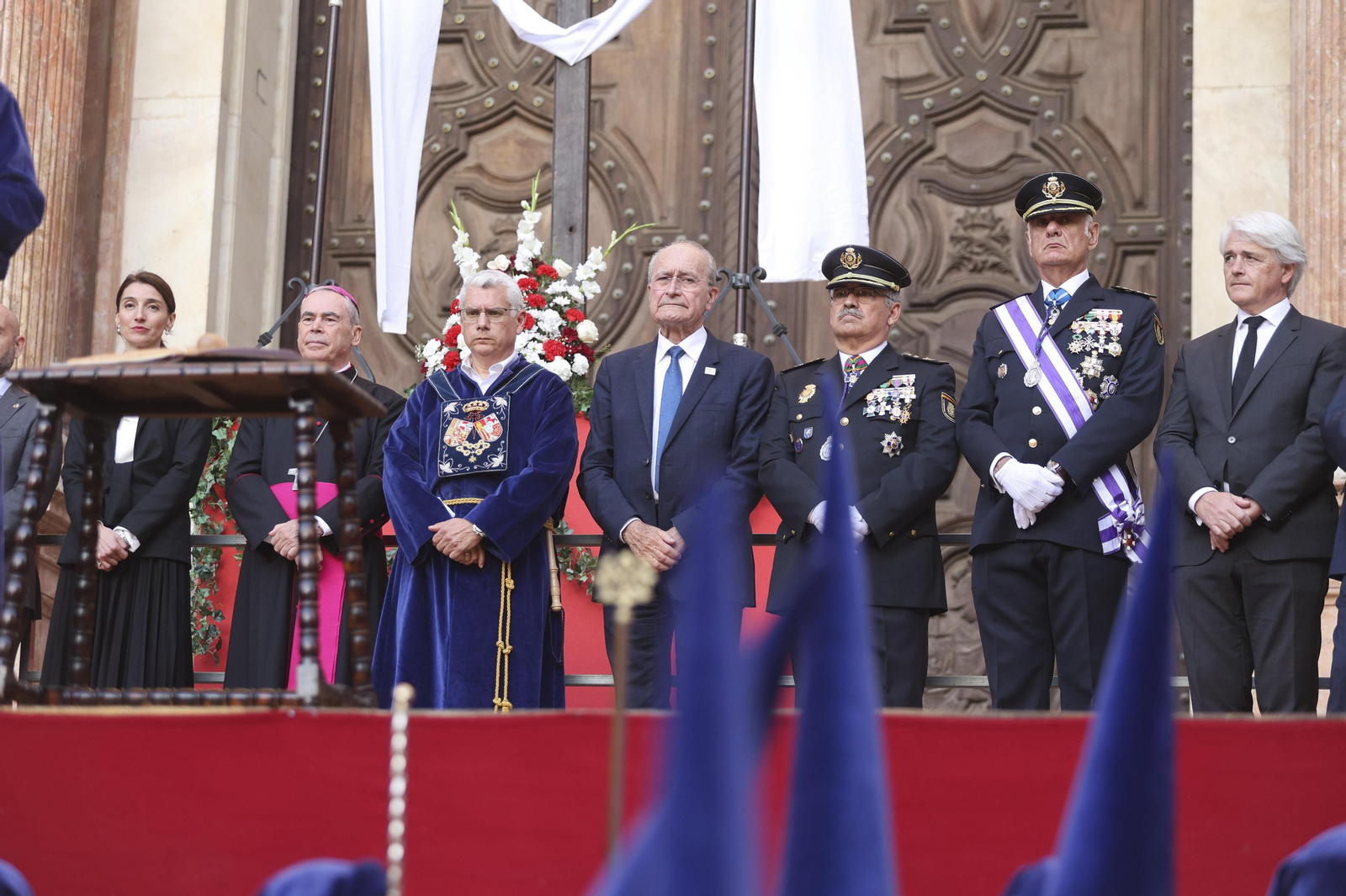 El Rico, en su procesión del Miércoles Santo en Málaga El Rico, en su procesión del Miércoles Santo en Málaga