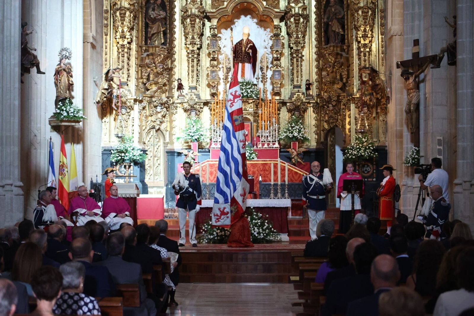 Traslado del Pendón en el día del patrón San Dionisio en Jerez