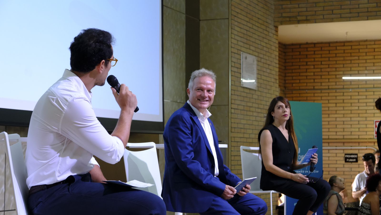 Imágenes de la presentación del candidato a Rector de la Universidad de Almería, Diego Valera