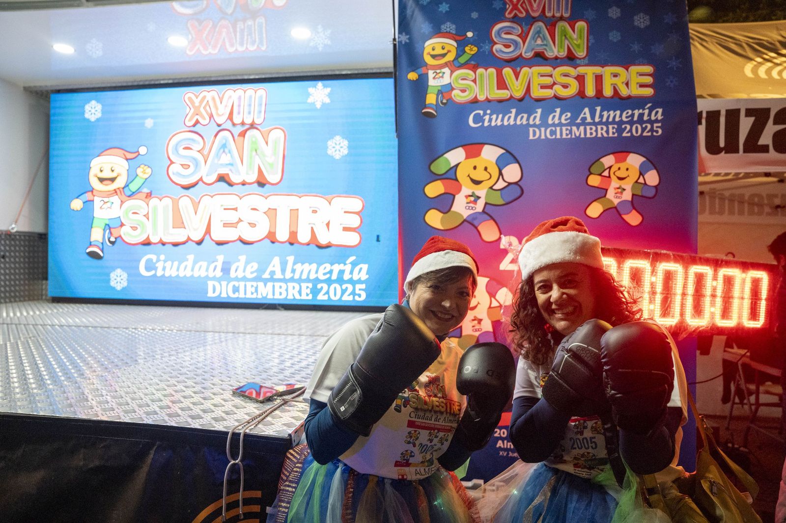 Almería corre y celebra su memoria olímpica en una San Silvestre de récord