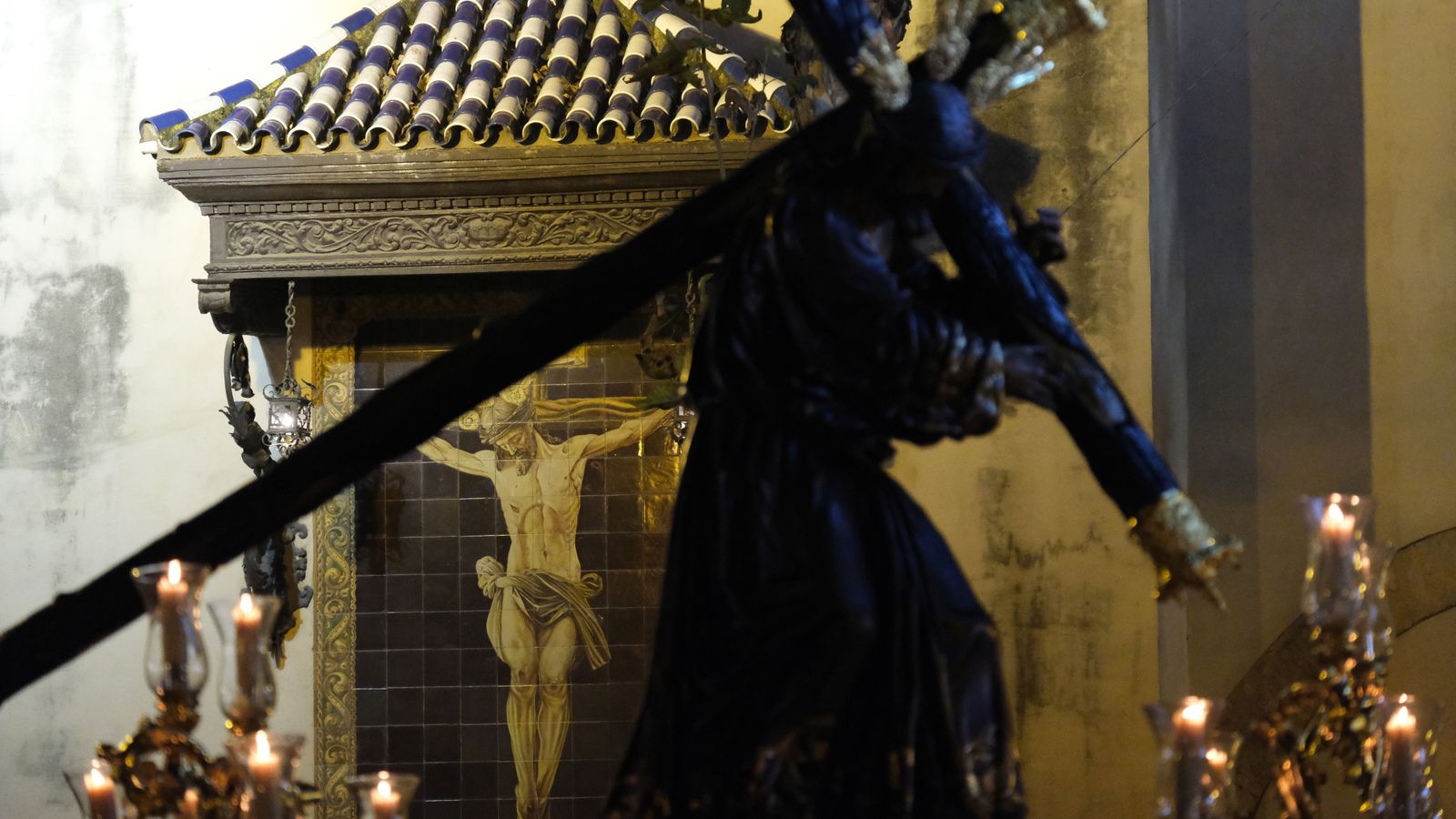 El vía crucis extraordinario de la Candelaria, en imágenes