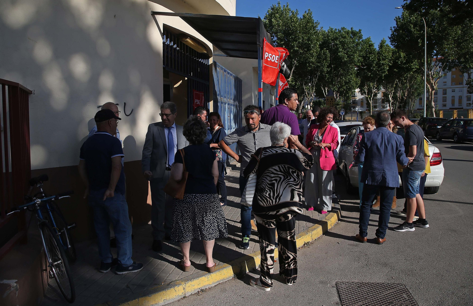 Fotos de la presentación de la candidatura de Gemma Araujo a la Alcaldía de La Línea