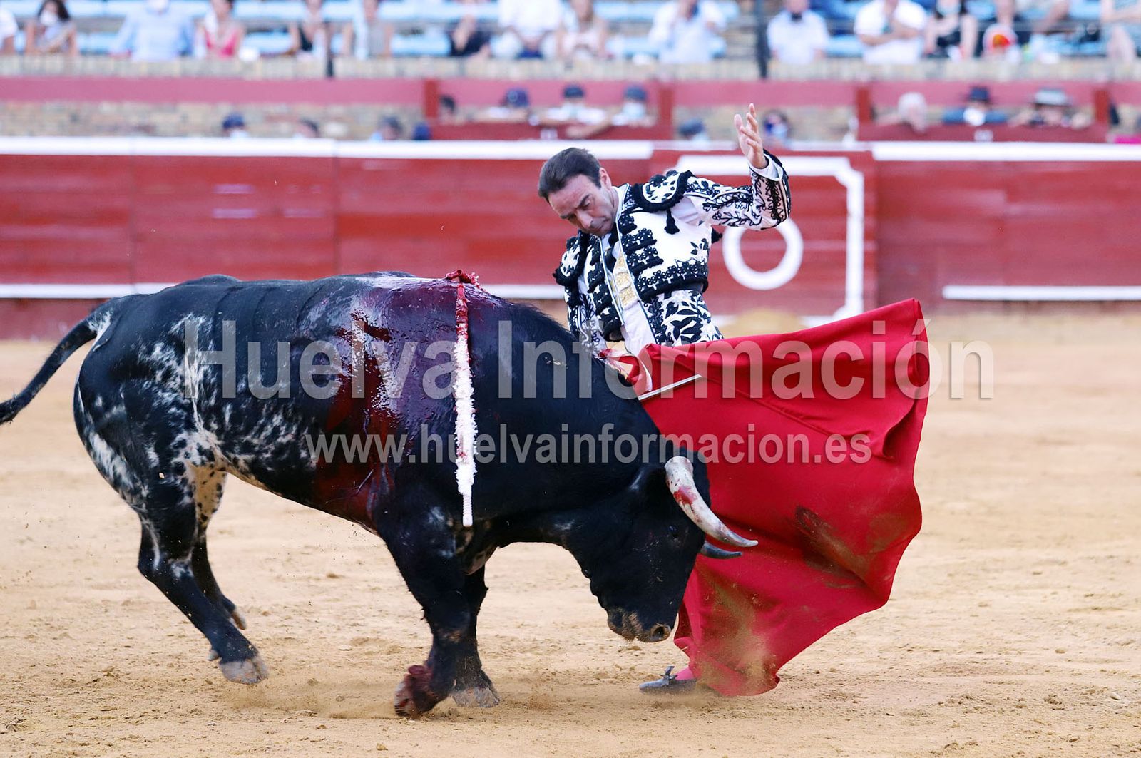 Las imágenes más destacadas de la corrida de toros del 3 de agosto en la plaza de toros de Huelva "La Merced"