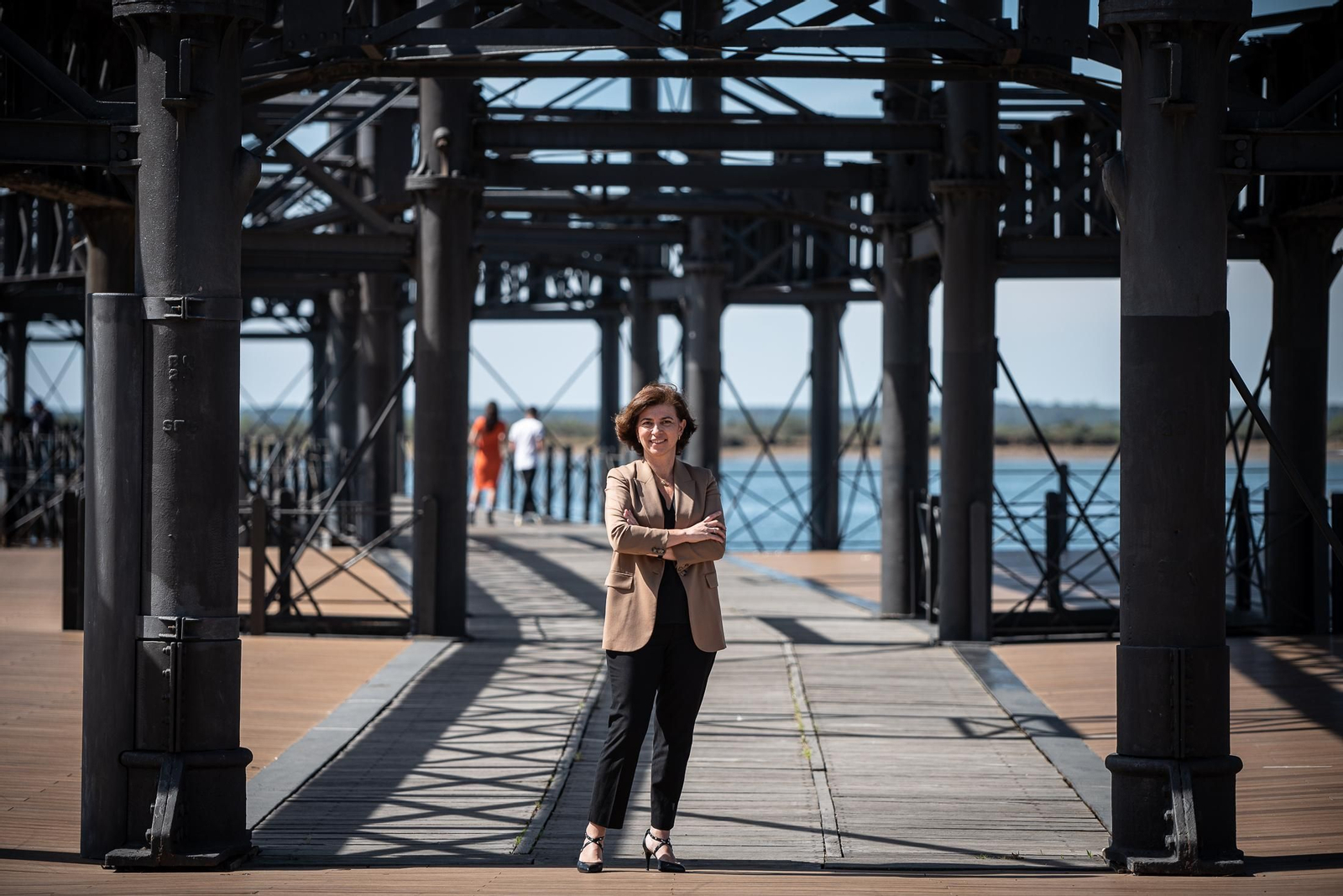 Imágenes de la entrevista a Macarena Guitierrez, Directora General de Atlantic Copper