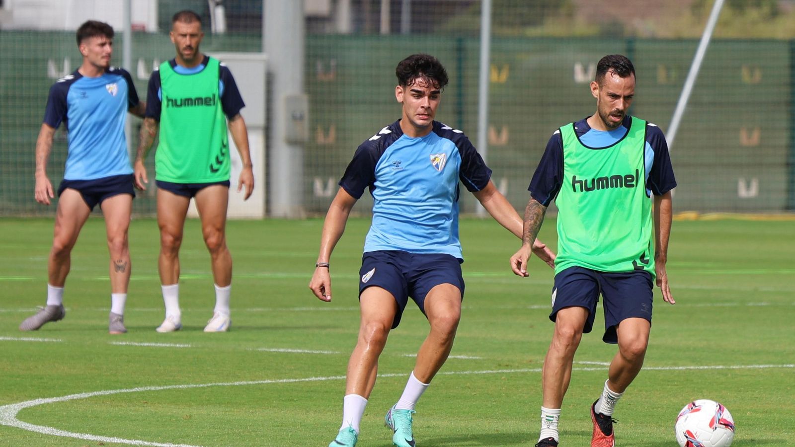 El Málaga CF prueba la Ciudad Deportiva de Arraijanal