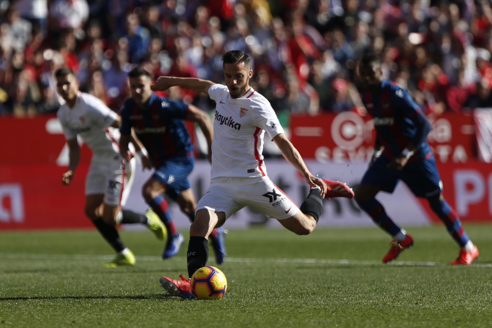 Las imágenes del Sevilla FC - Levante
