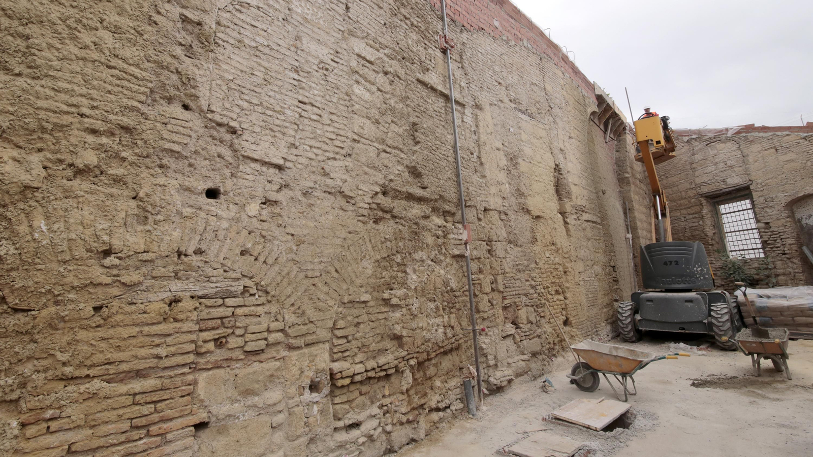 Obras de rehabilitación del Tabanco del Duque.