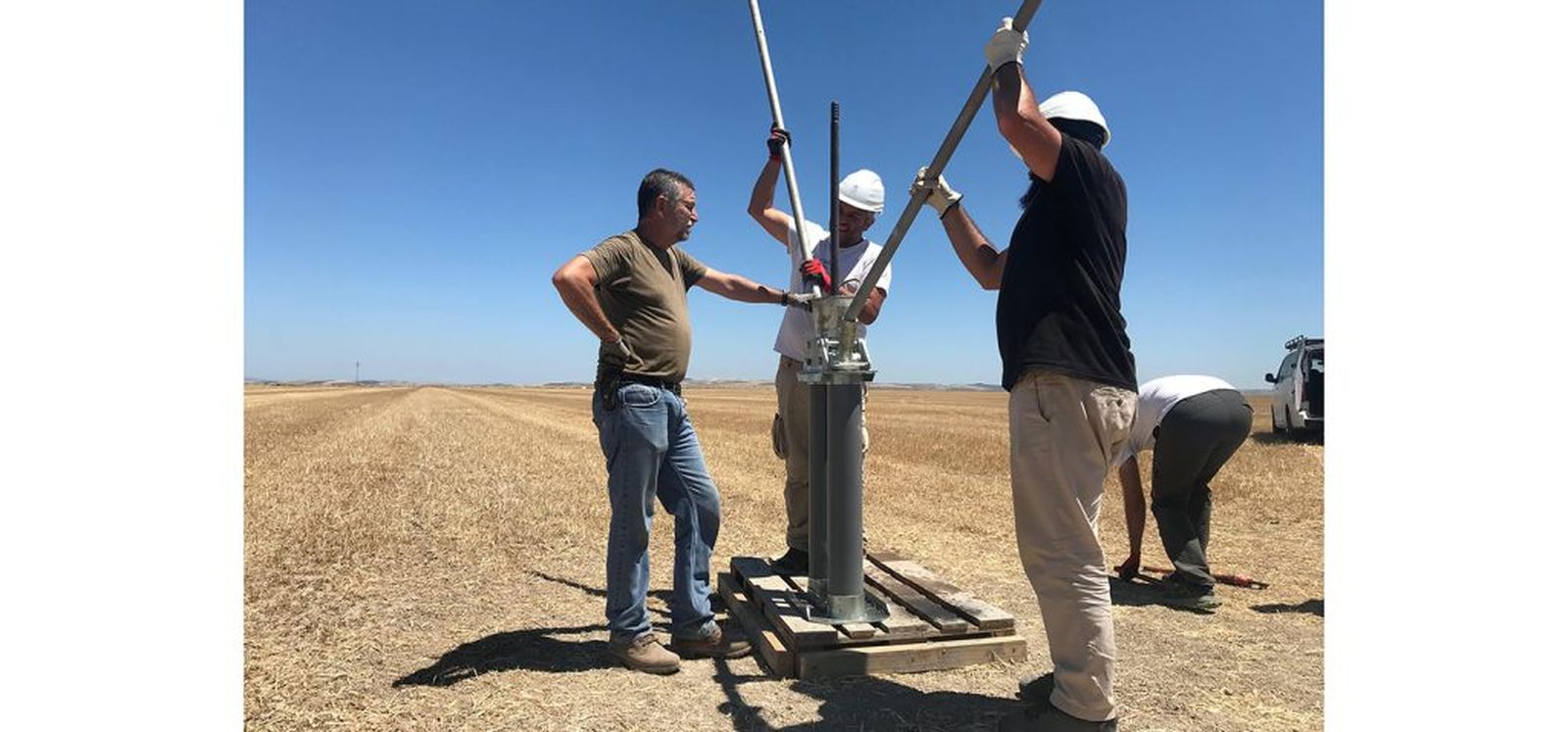 Sondeos en torno a Asta Regia y el lago Ligustinus.