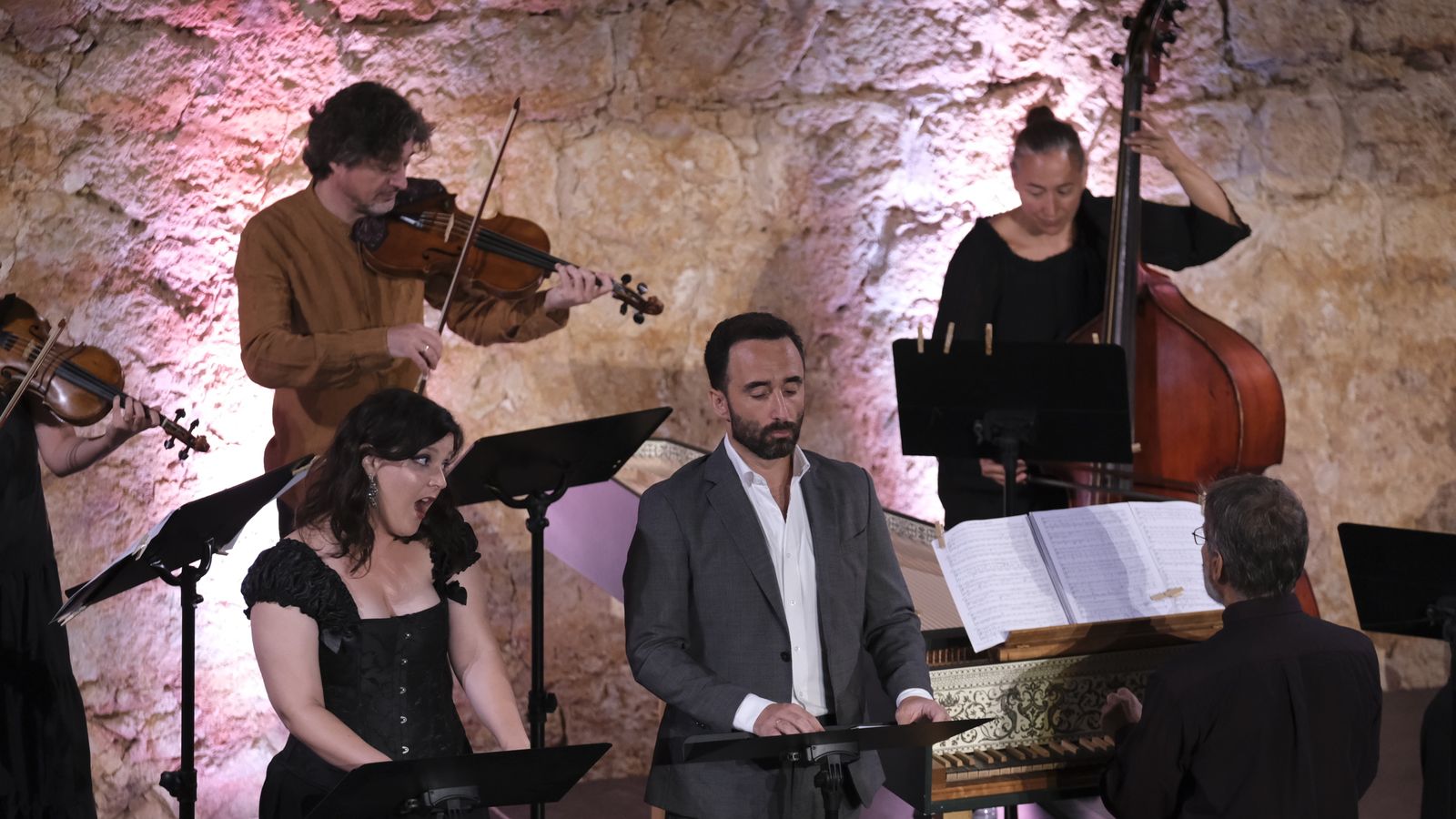 La soprano Aurora Peña y el tenor Francisco Fernández-Rueda.