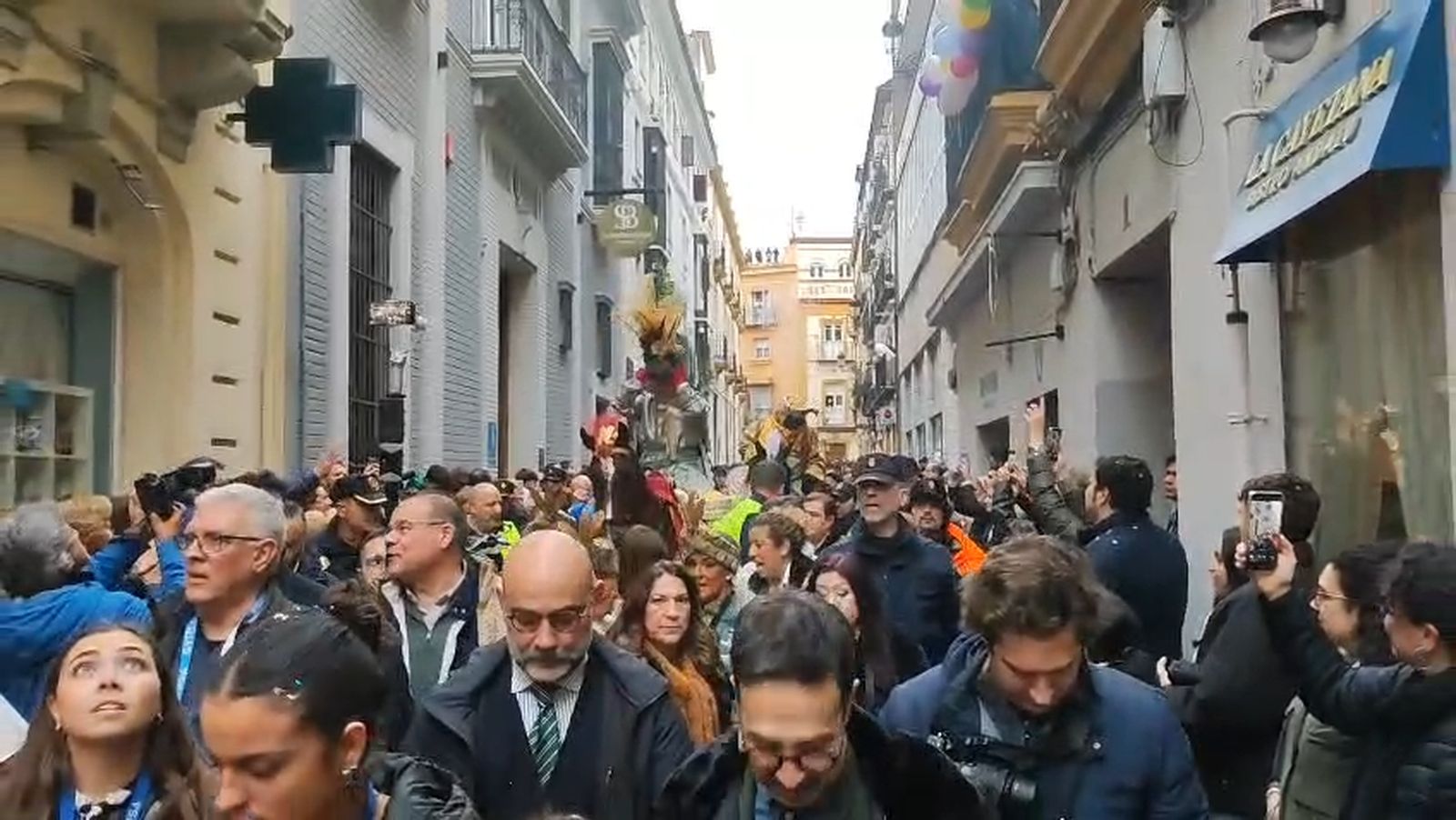 El Heraldo Real de Sevilla vence a la borrasca 'Francis'