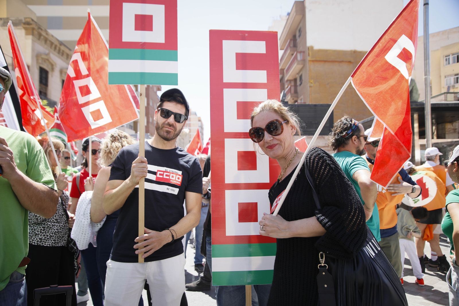 Las imágenes de la HUELGA DOCENTE de Almería