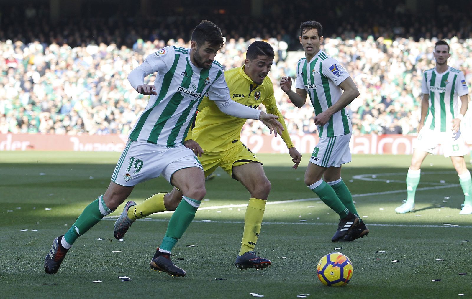 El Real Betis-Villarreal, en imágenes