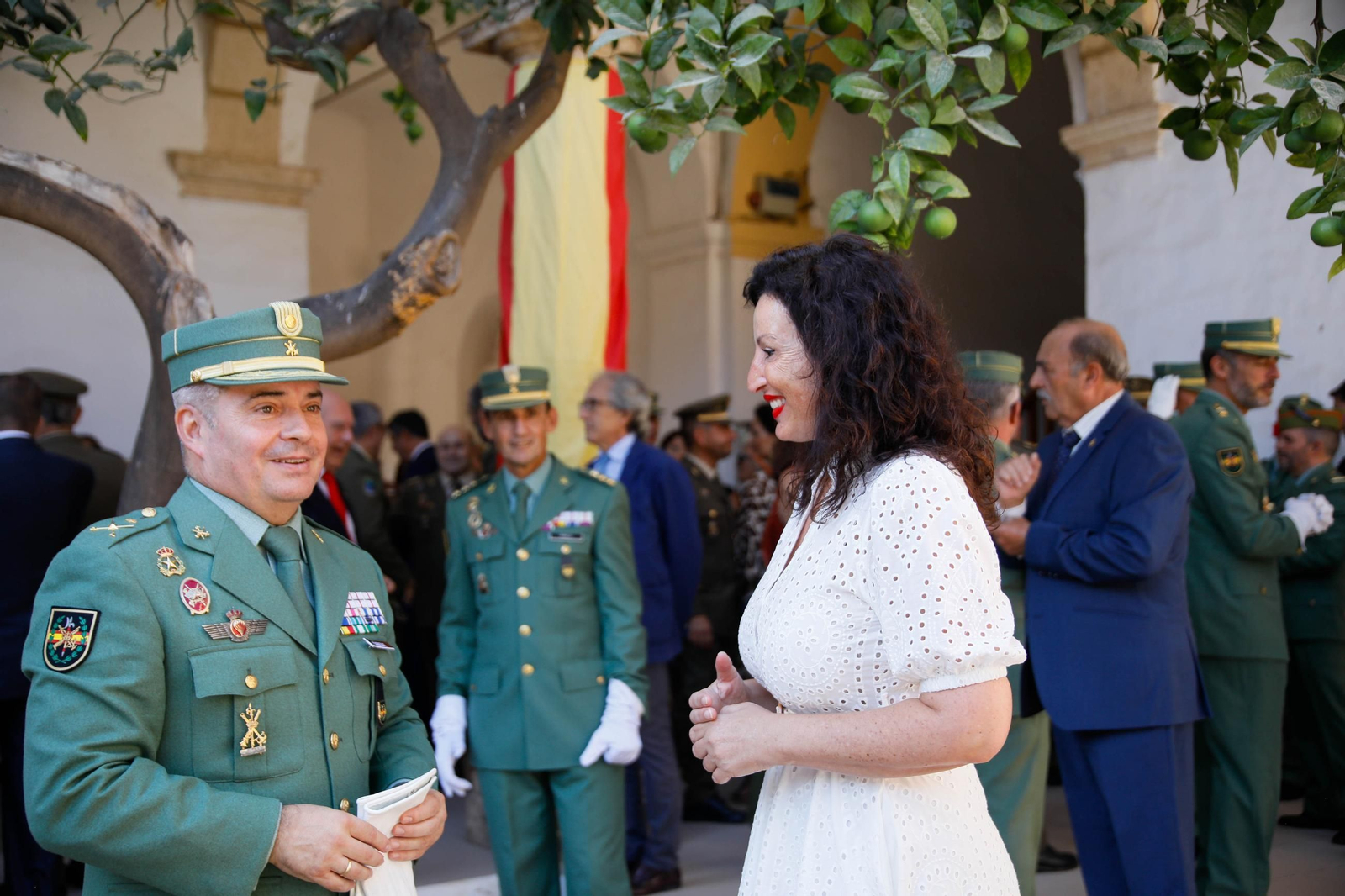 Toma de posesión del coronel José Manuel Lupiani Castellanos, en imágenes