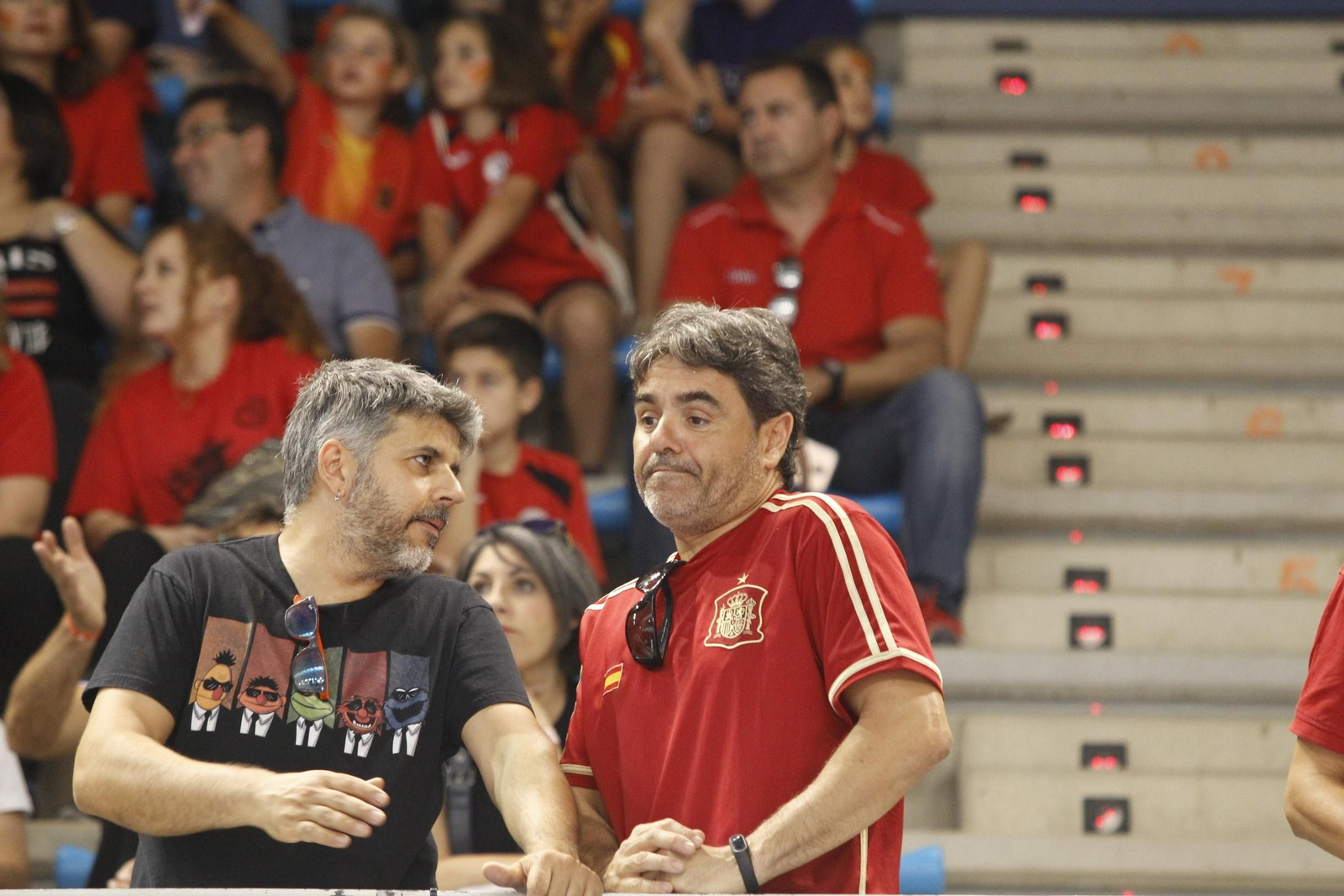 Fotogalería España-Suecia. Balonmano. Palacio Juegos Mediterráneos. Almería
