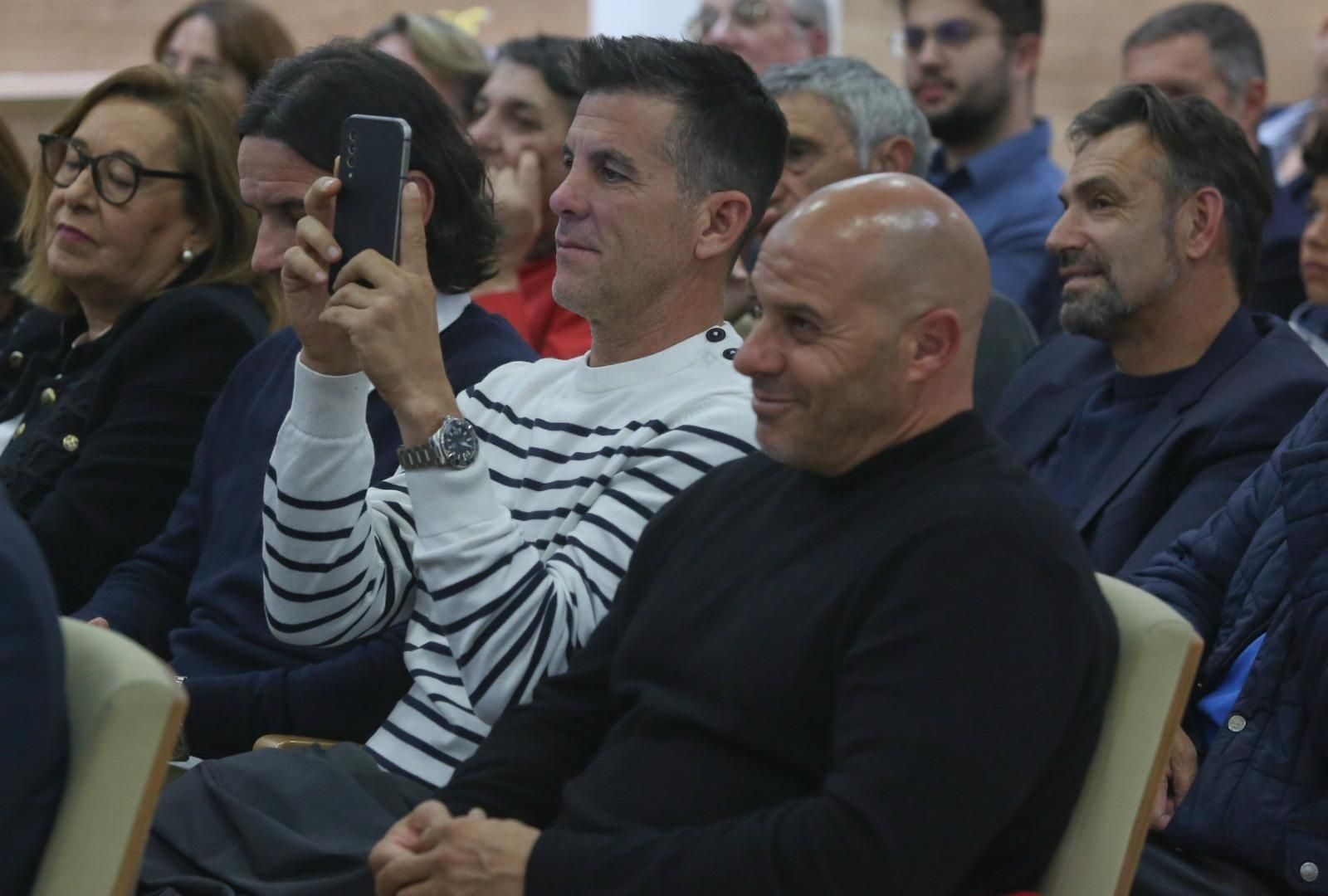 La presentación de "El niño que soñó con pisar La Rosaleda"