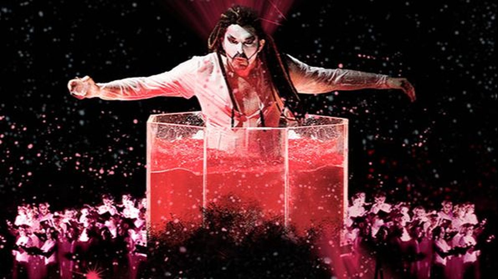 Detalle del cartel del espectáculo