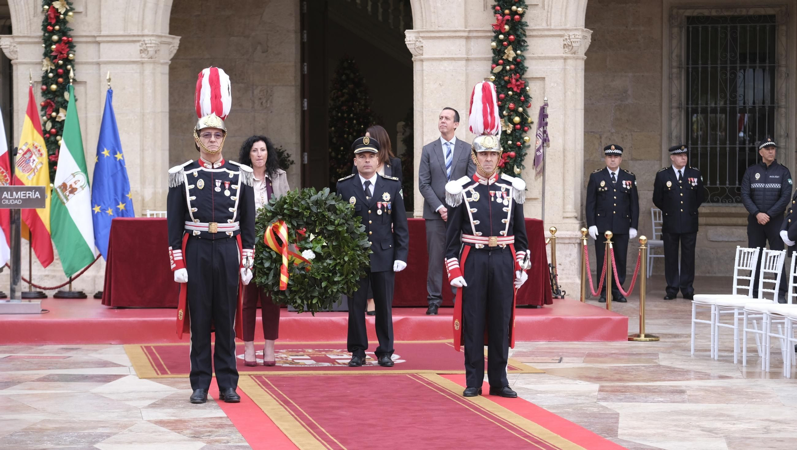 La Policía Local de Almería celebra su patrón San Esteban, en imágenes