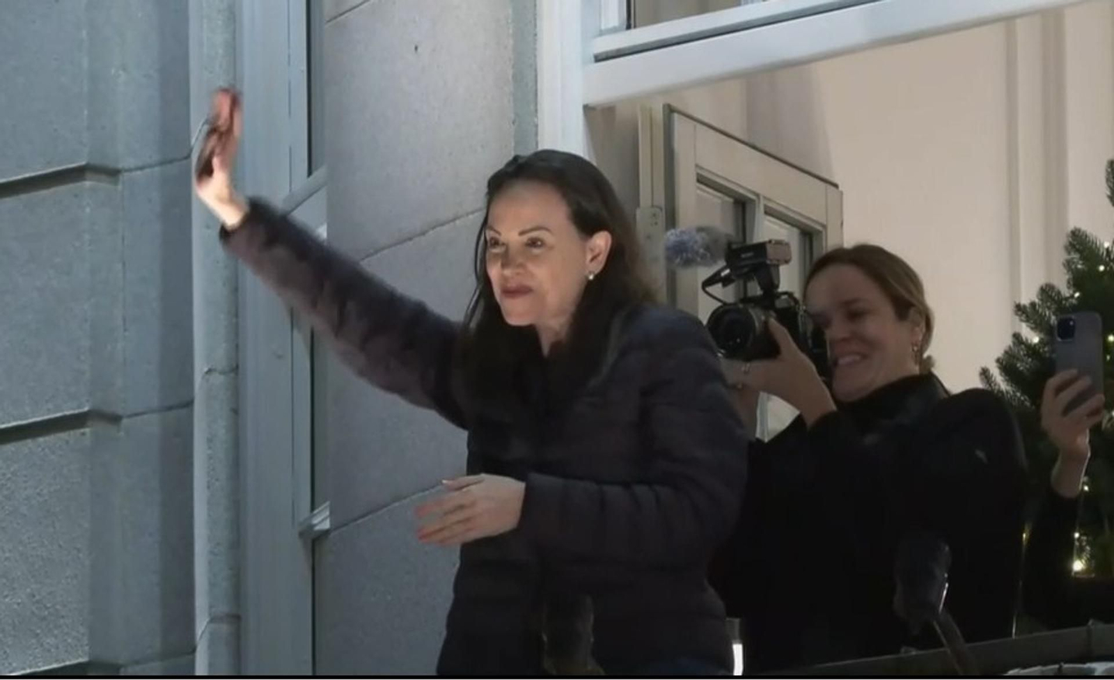 Las fotos de la Premio Nobel de la Paz María Corina Machado en Oslo