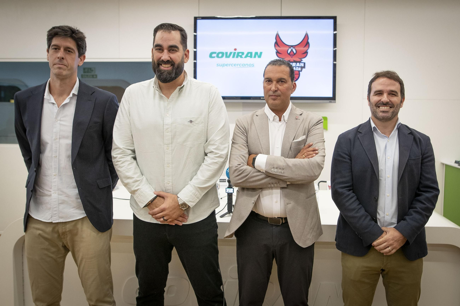 Equipo de trabajo principal del Covirán Granada