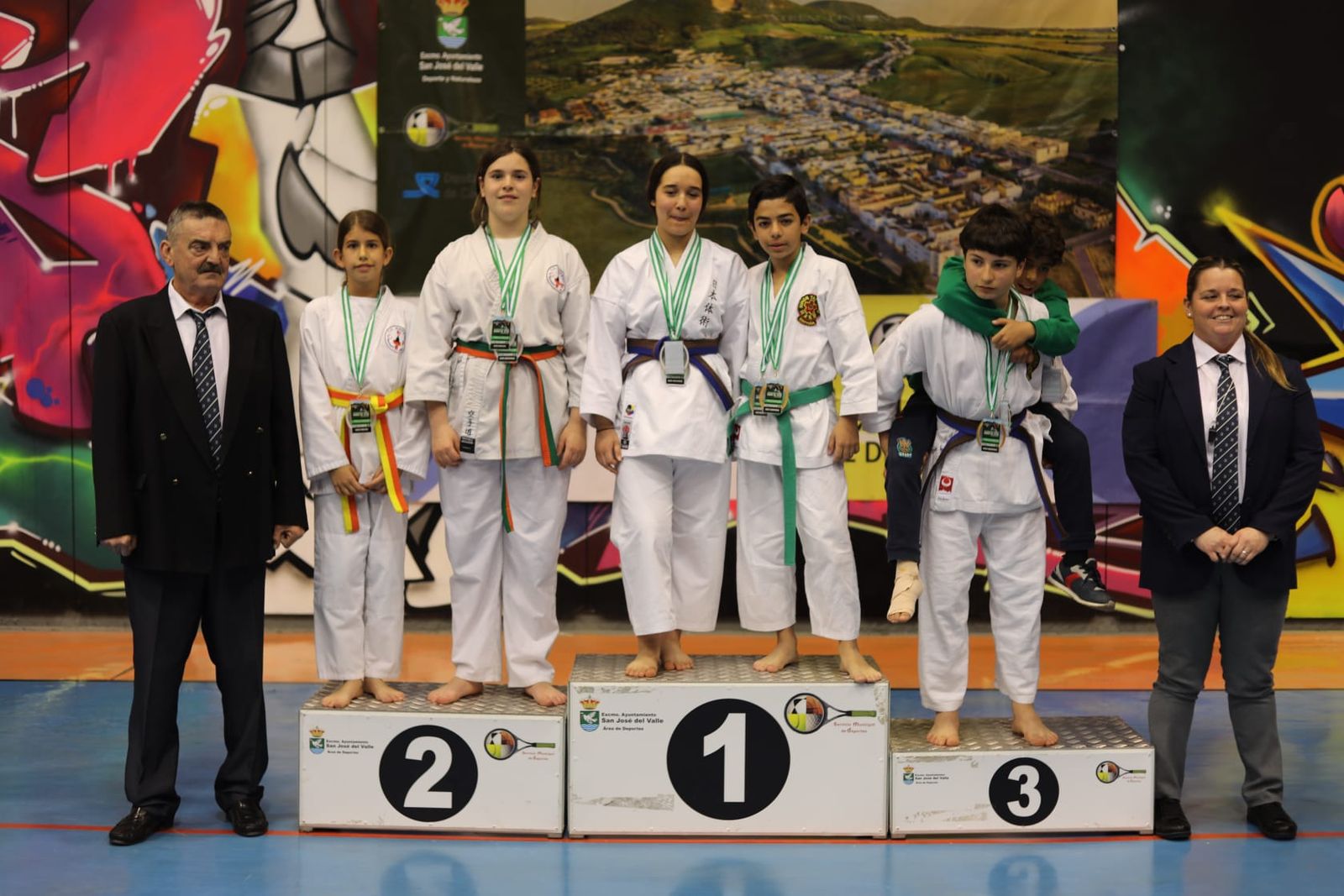 Los mejores momentos de la Escuela de Nihon Tai-Jitsu del Club Nazaret en el Andaluz