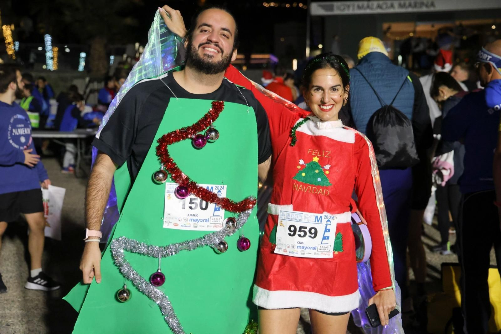 Las fotos de la San Silvestre del Real Club Mediterráneo en Málaga