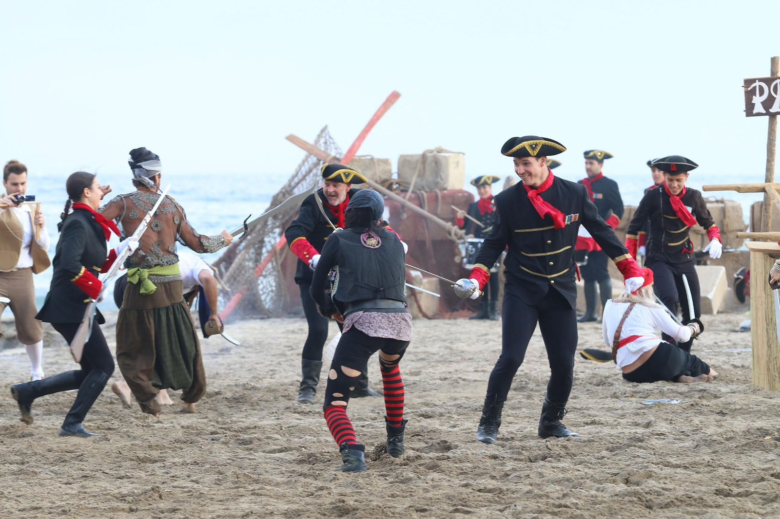 Imágenes del Desembarco Pirata de San José 2019