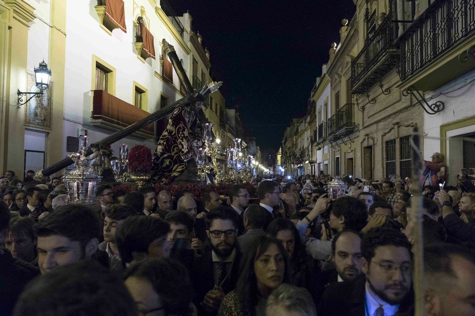 Traslado del Cristo de las Tres Caídas a Santa Ana
