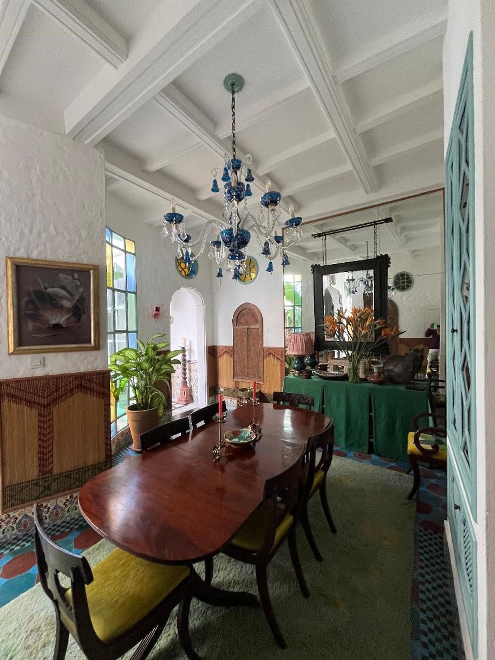 Imágenes de la vivienda en Tánger del interiorista americano Frank de Biasi