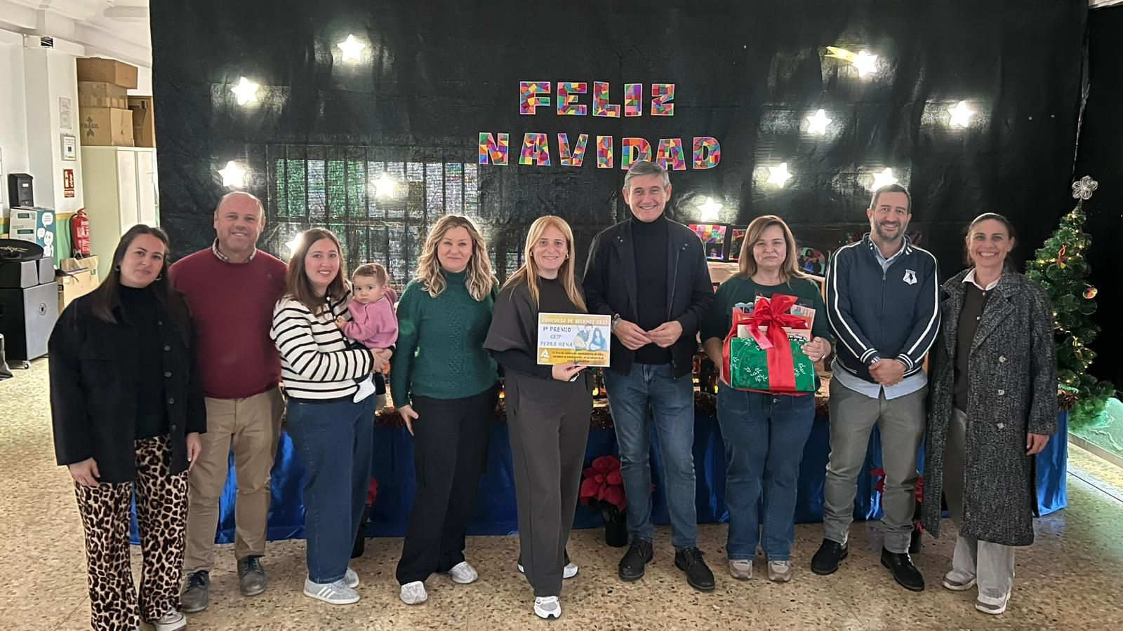 Ganadores del Concurso Escolar de Belenes de Adra.