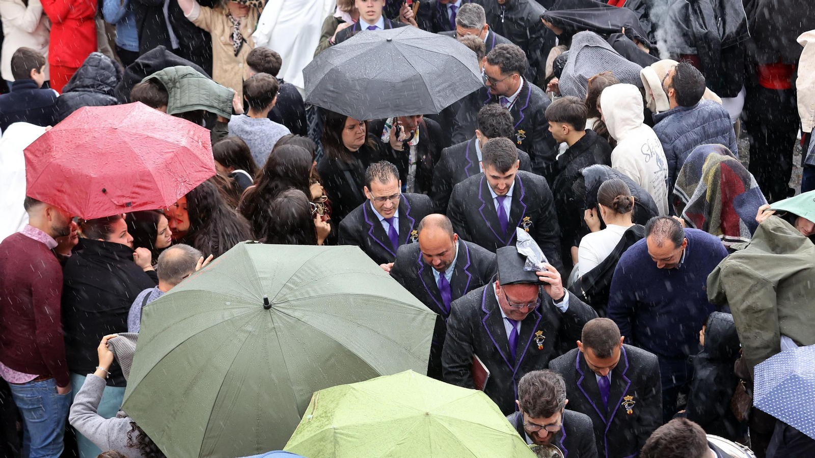 Imágenes de la Hermandad de Los Judíos de San Mateo en la Semana Santa de Jerez 2025