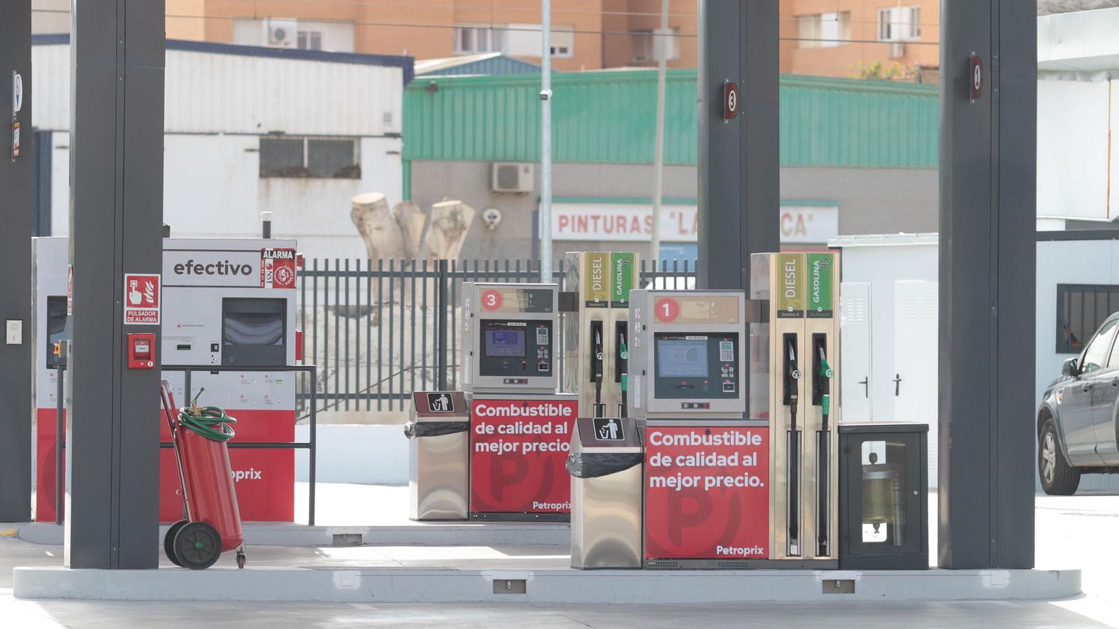 Gasolinera Petroprix en Almería
