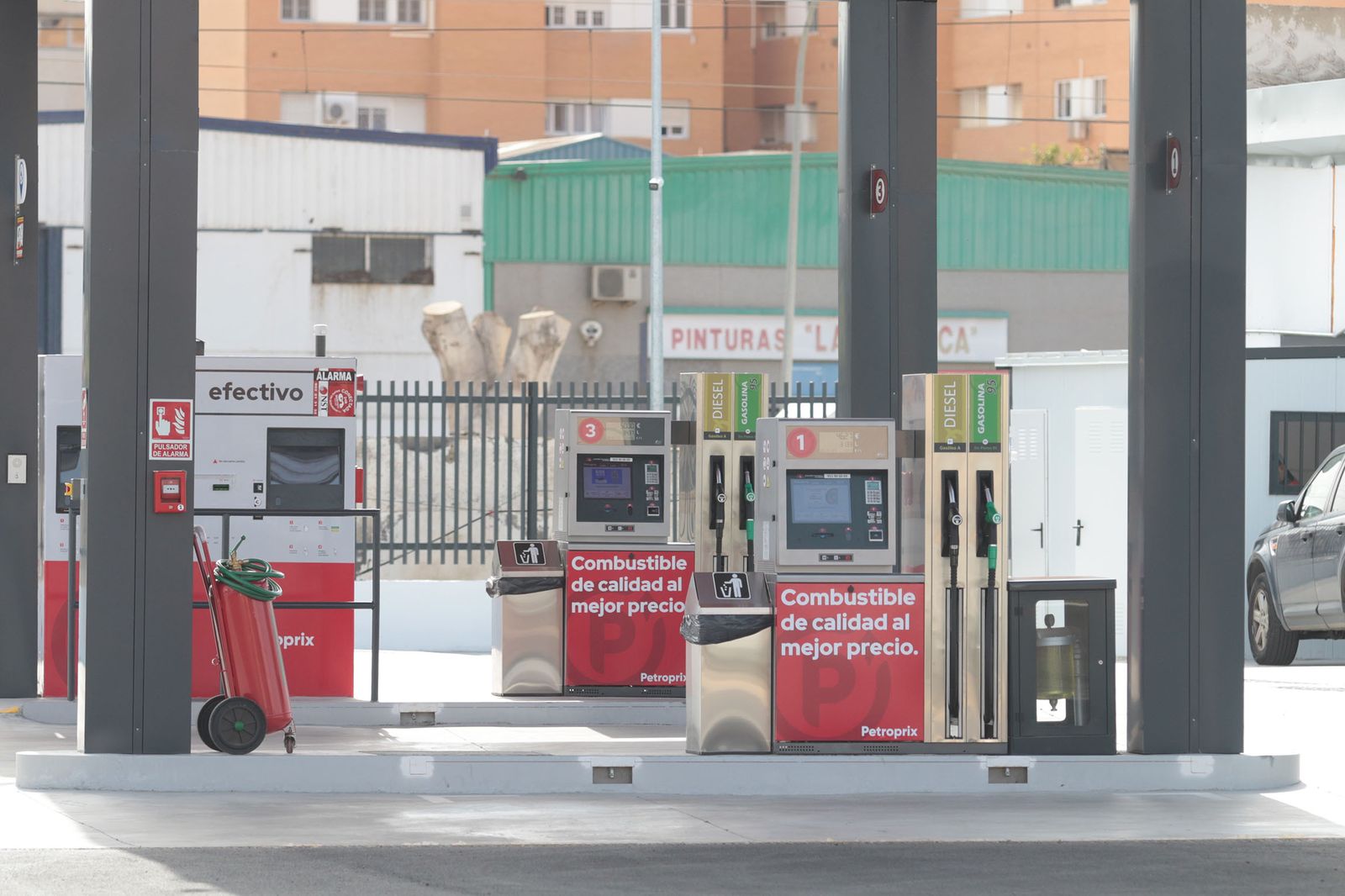Gasolinera Petroprix en Almería