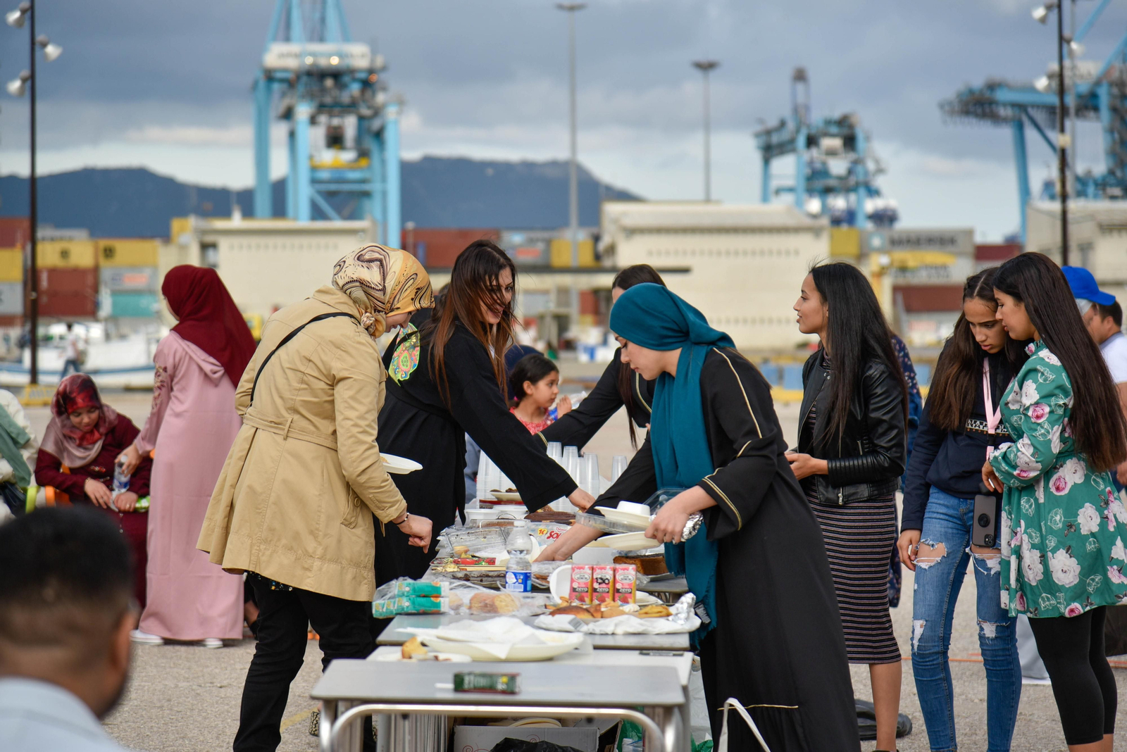 Una fiesta de la comunidad islámica en Algeciras.