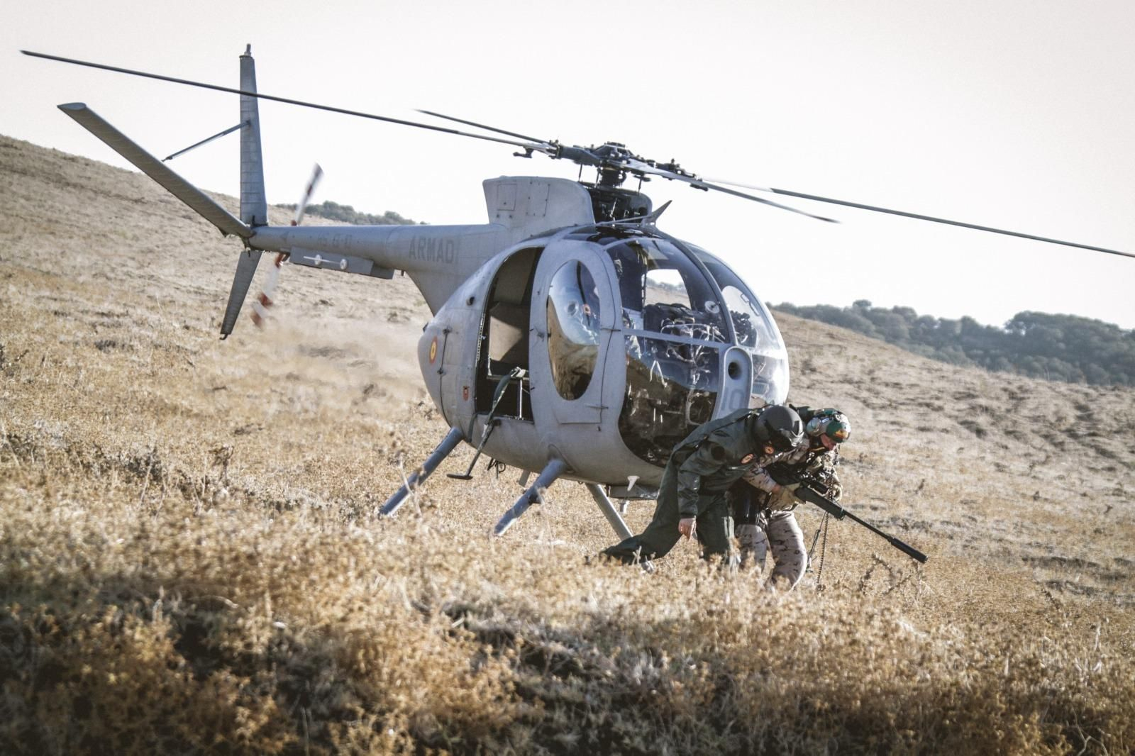 Imágenes del ejercicio de los tiradores de Infantería de Marina del TEAR