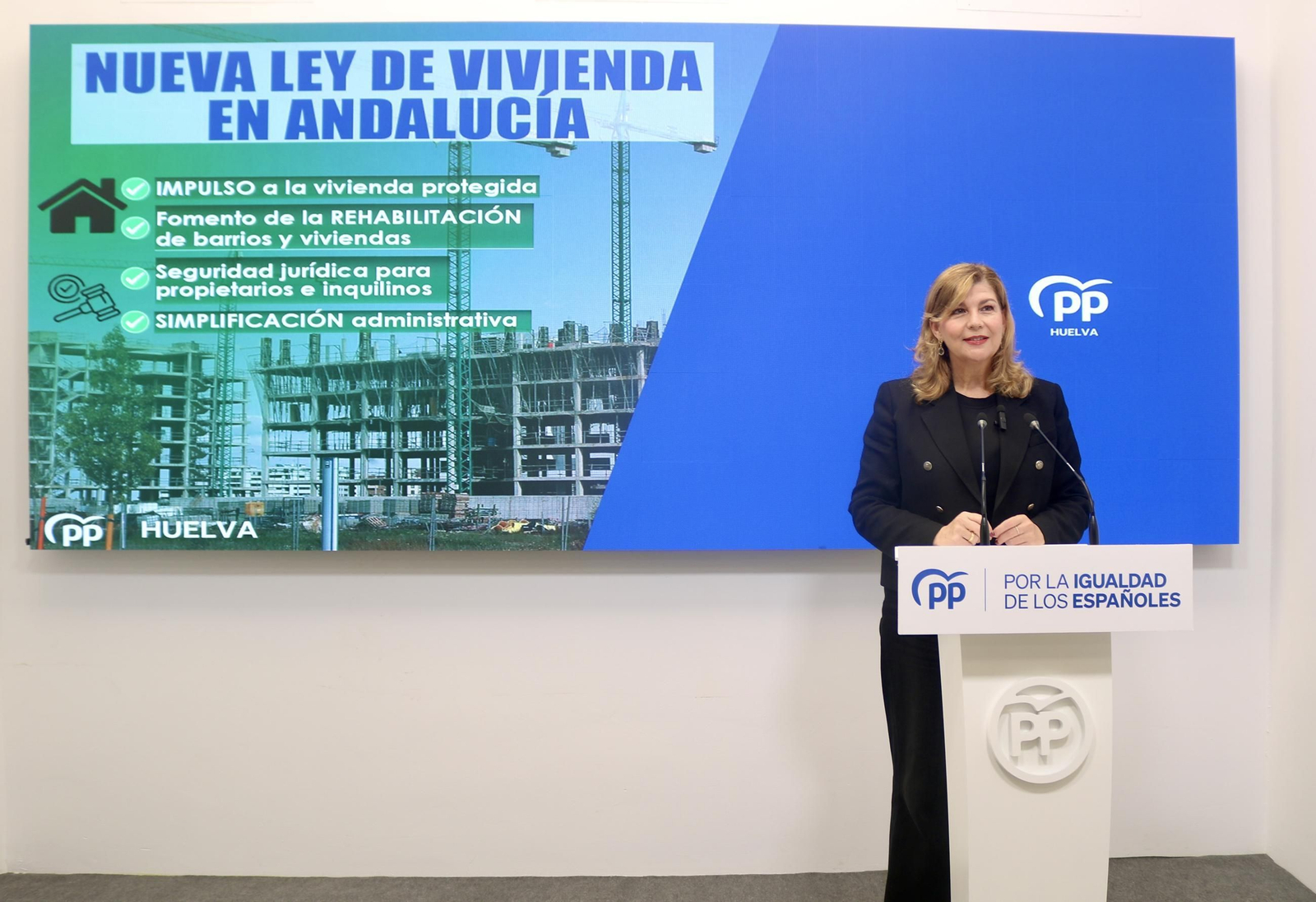 Berta Centeno, en rueda de prensa este miércoles.