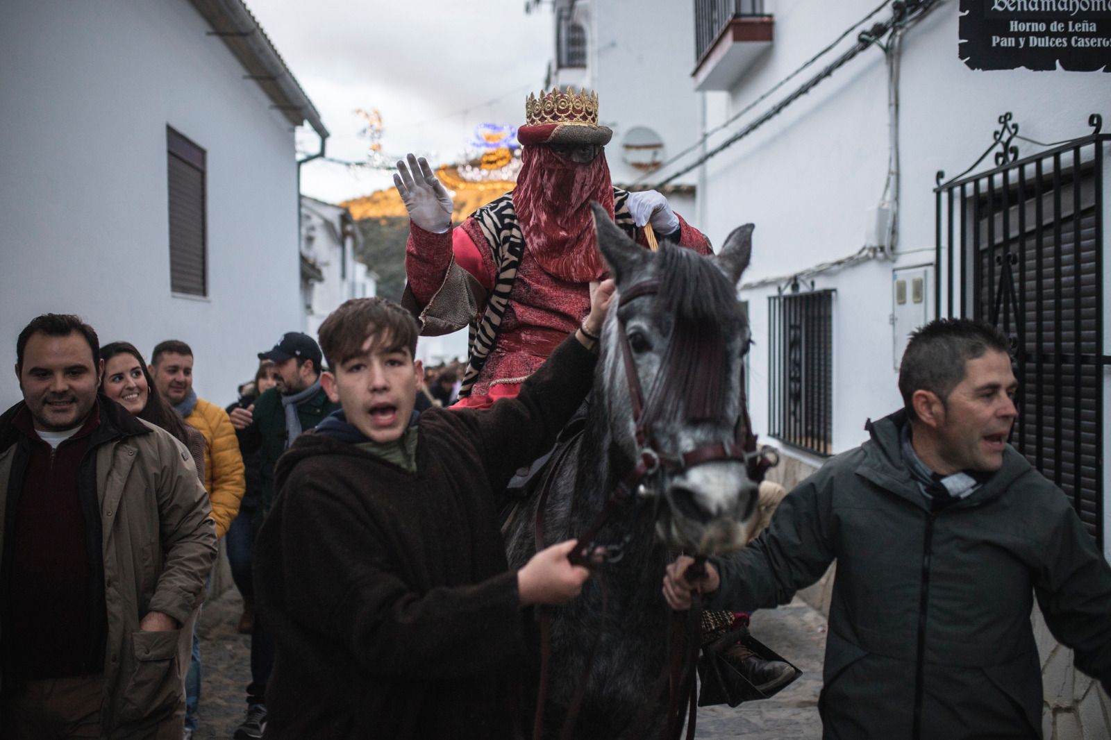 Las Cabalgatas de Reyes Magos de Grazalema y Benamahoma, en imágenes