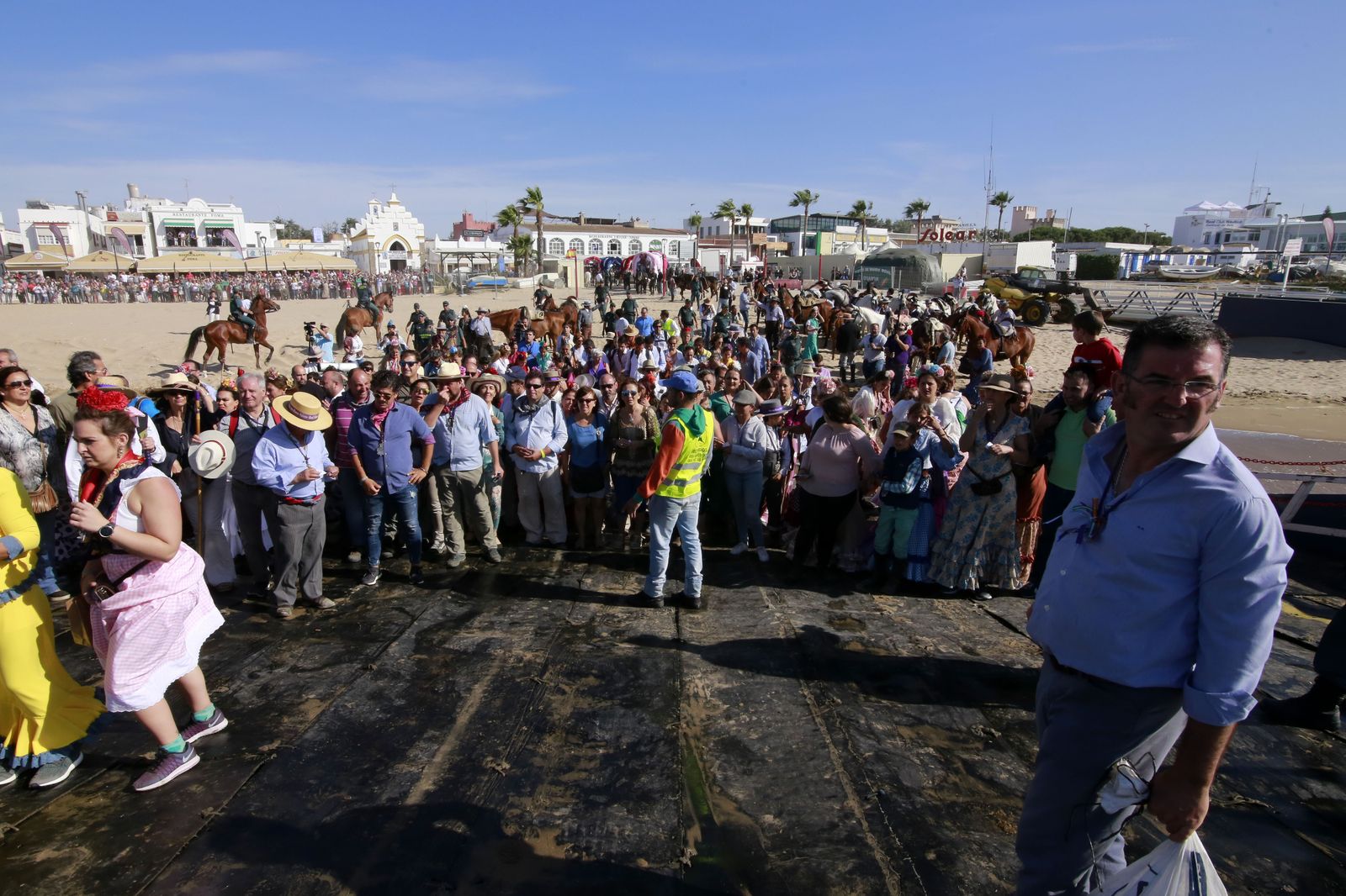 Primer día de camino de la hermandad de Jerez