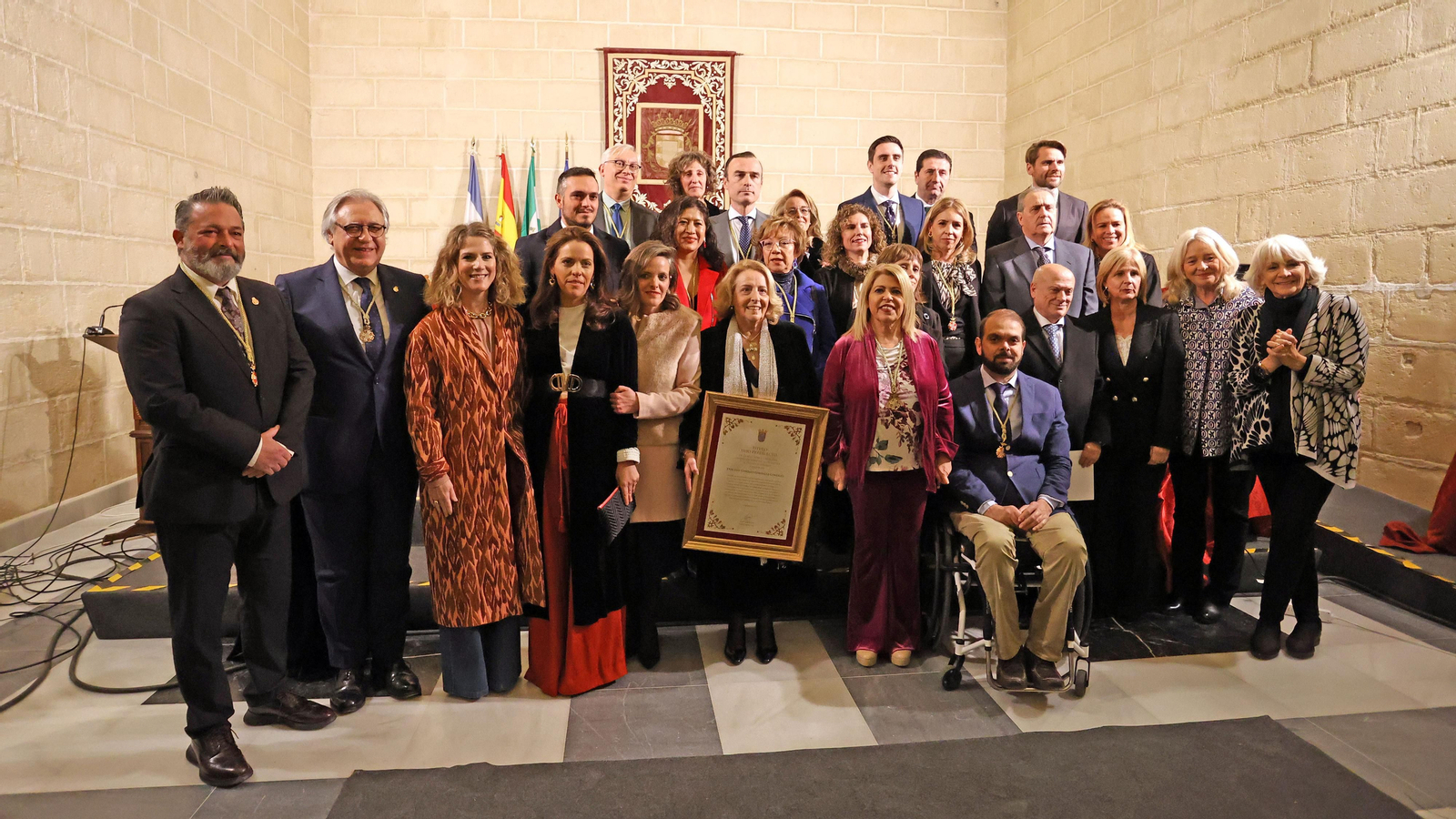 Nombramiento de Luis Gonzalo como Hijo Predilecto de Jerez a Título Póstumo