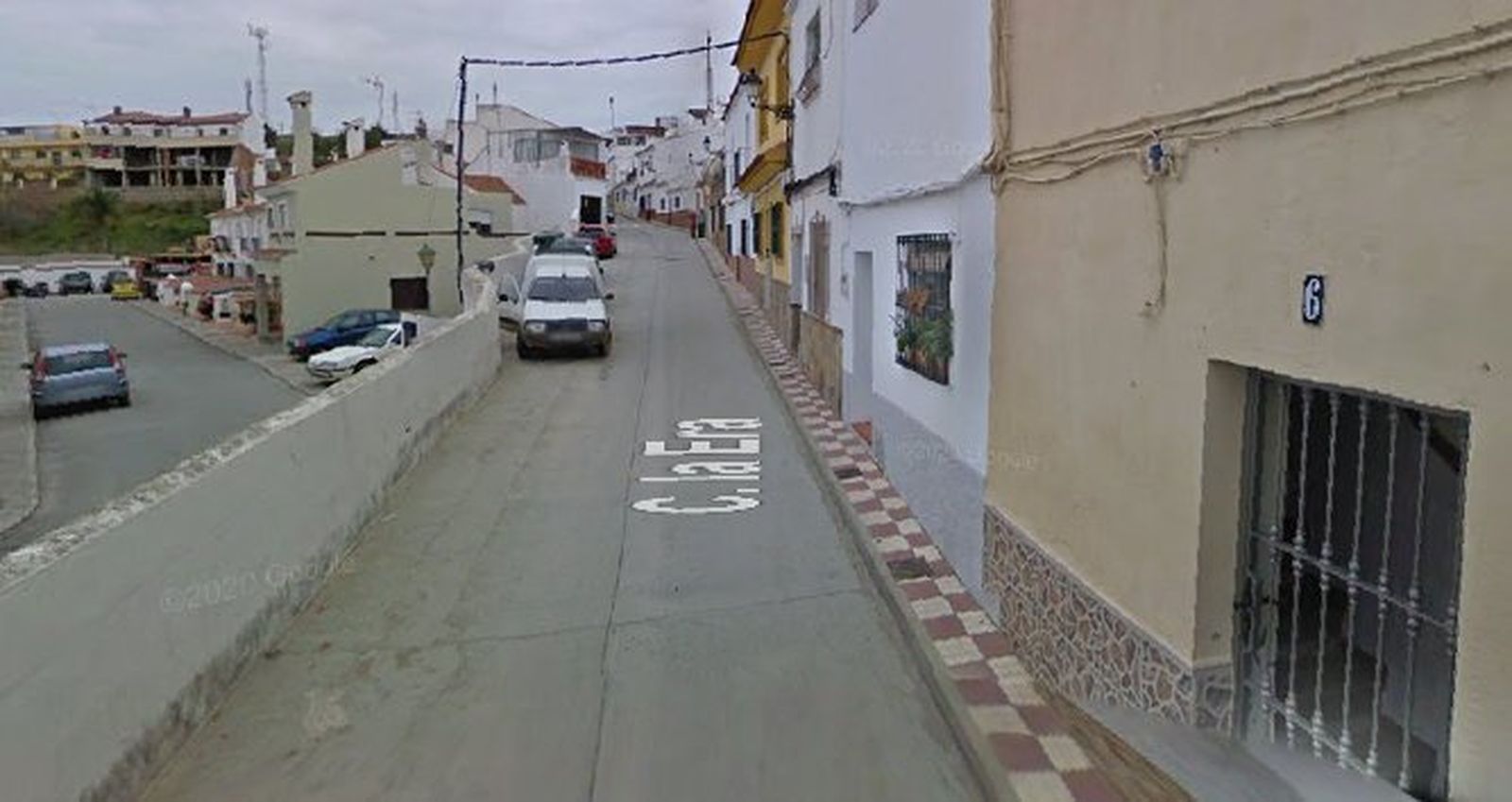 Vista de la calle La Era de San Martín del Tesorillo.