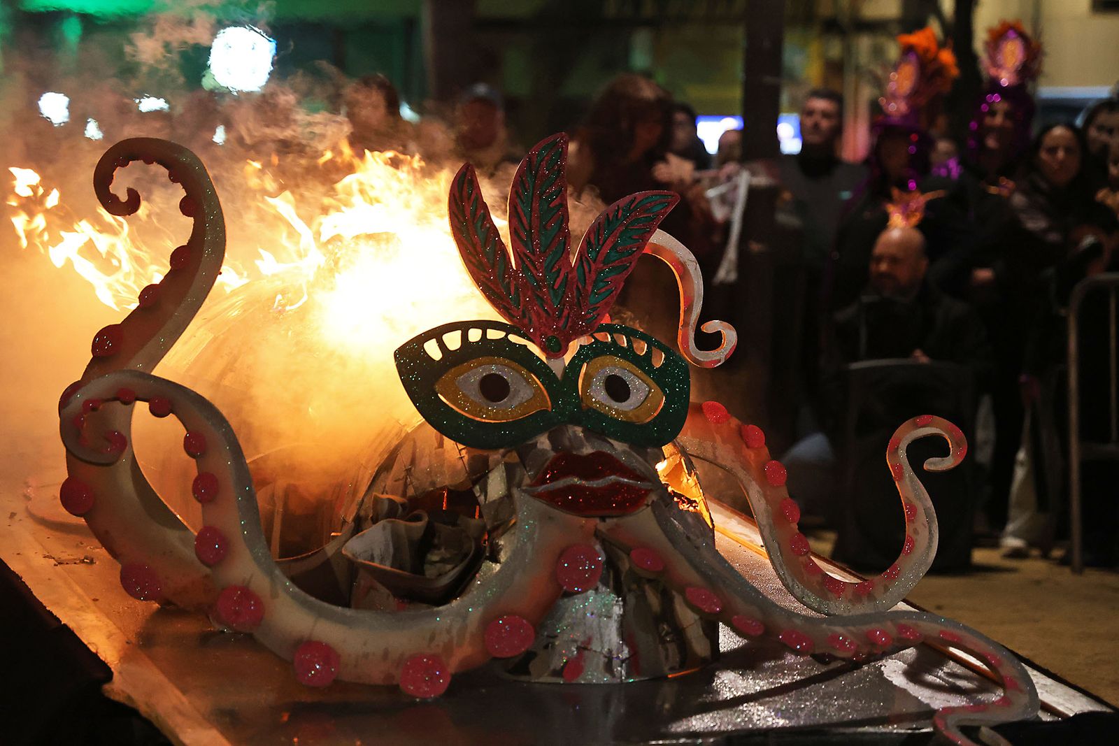 Las fotografías del entierro del choco