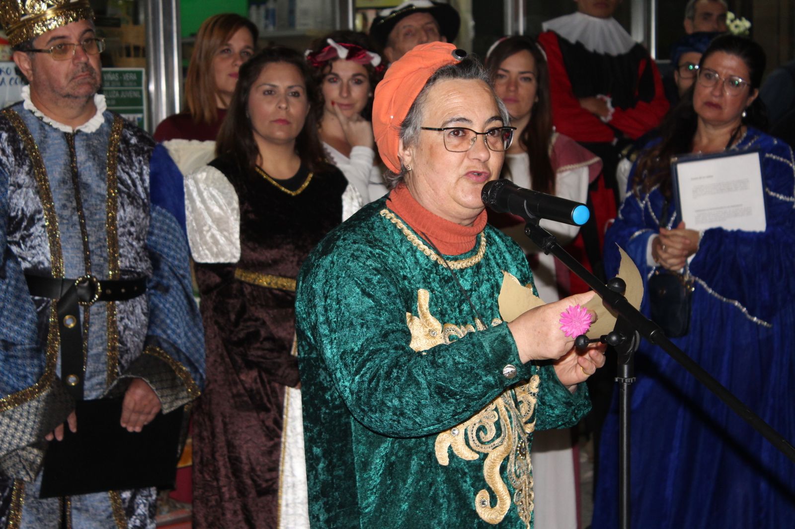 Representación histórica del Terremoto de Vera de 1518