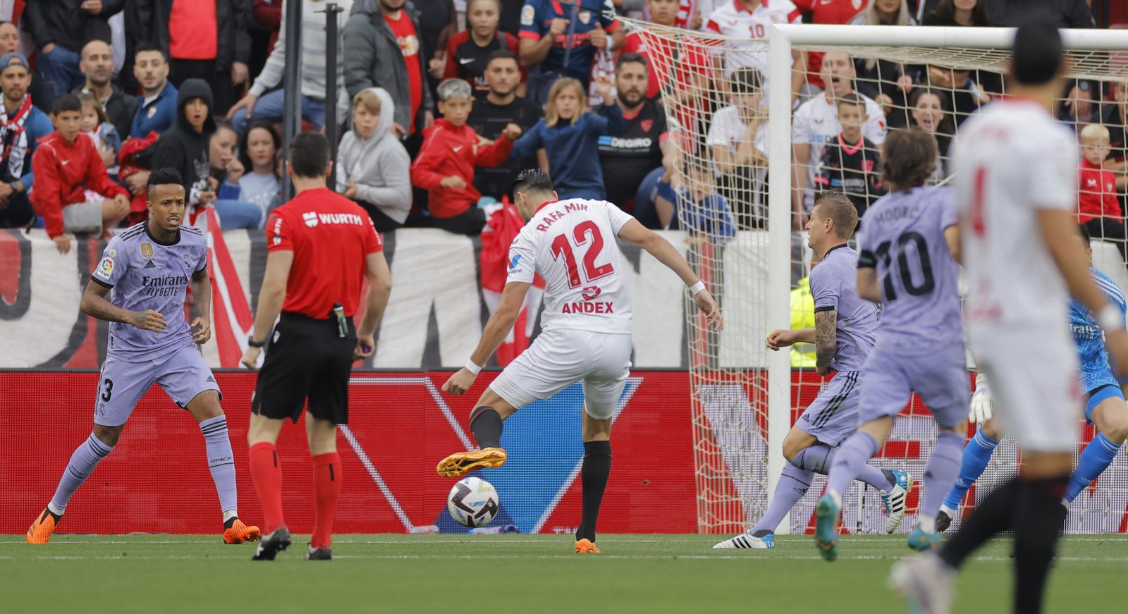 Las imágenes del Sevilla-Madrid