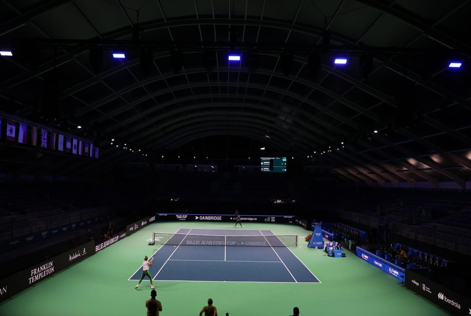 Vista de la pista construida en los alrededores del Carpena.