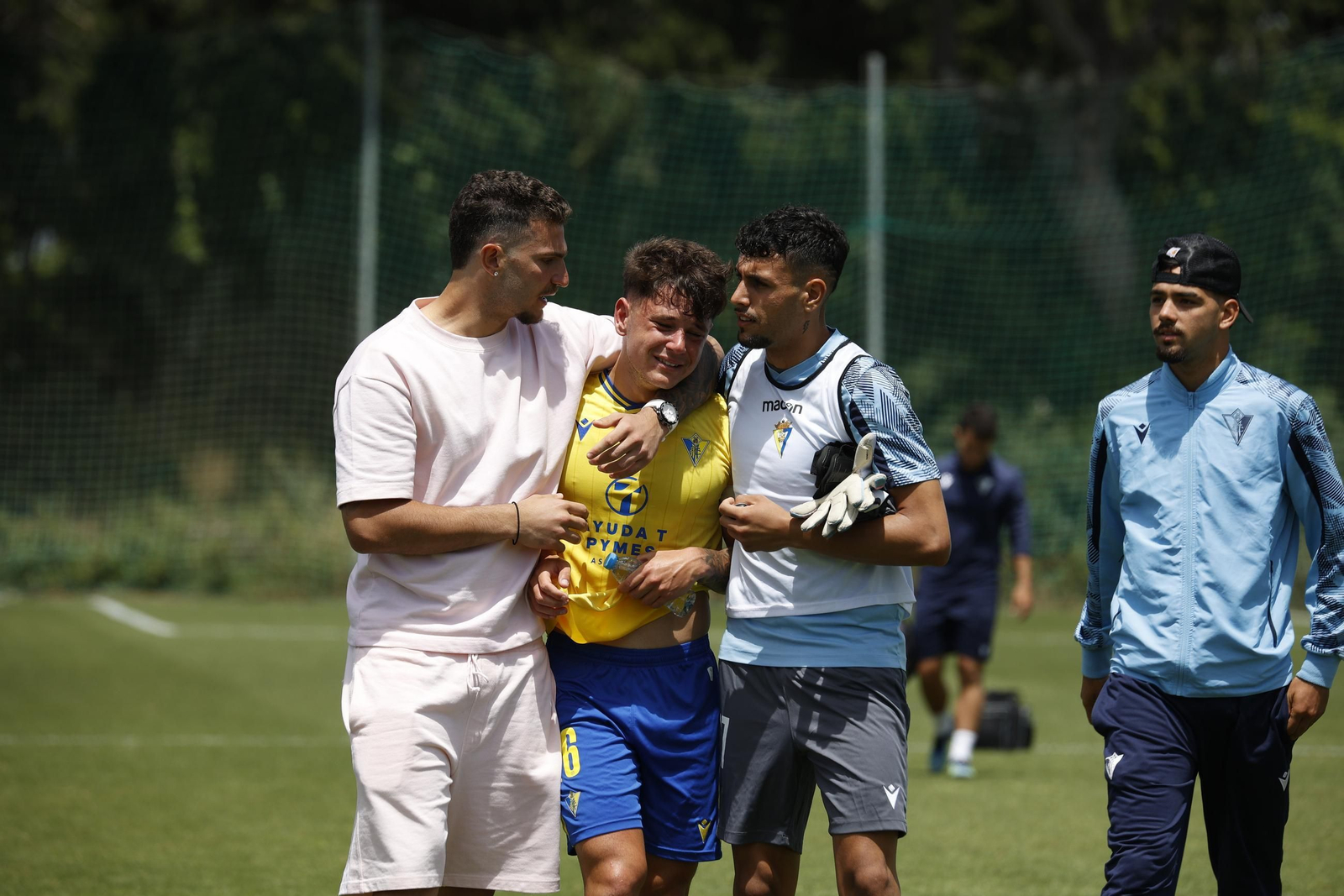 Las imágenes del partido entre el Cádiz Mirandilla y el San Fernando